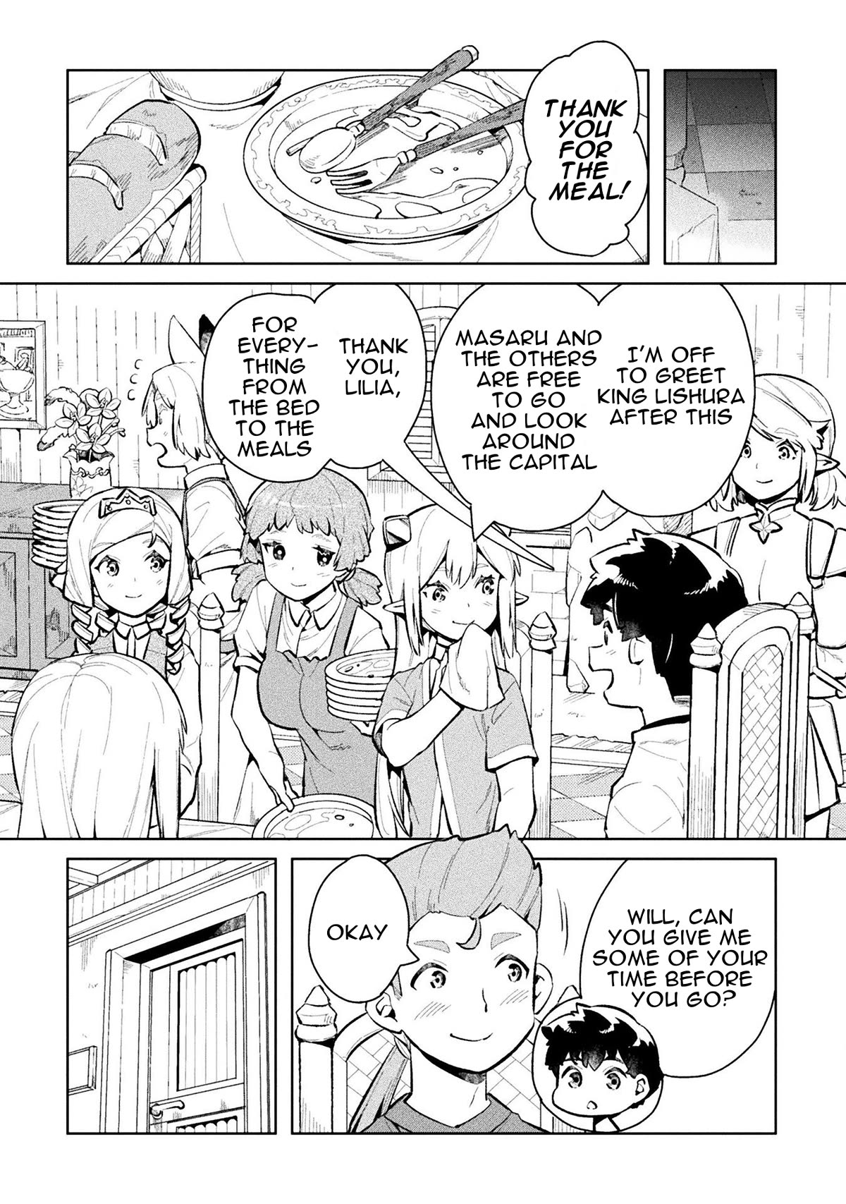 NEET dakedo Hello Work ni Ittara Isekai ni Tsuretekareta Chapter 48 page 8 - Chapter 48