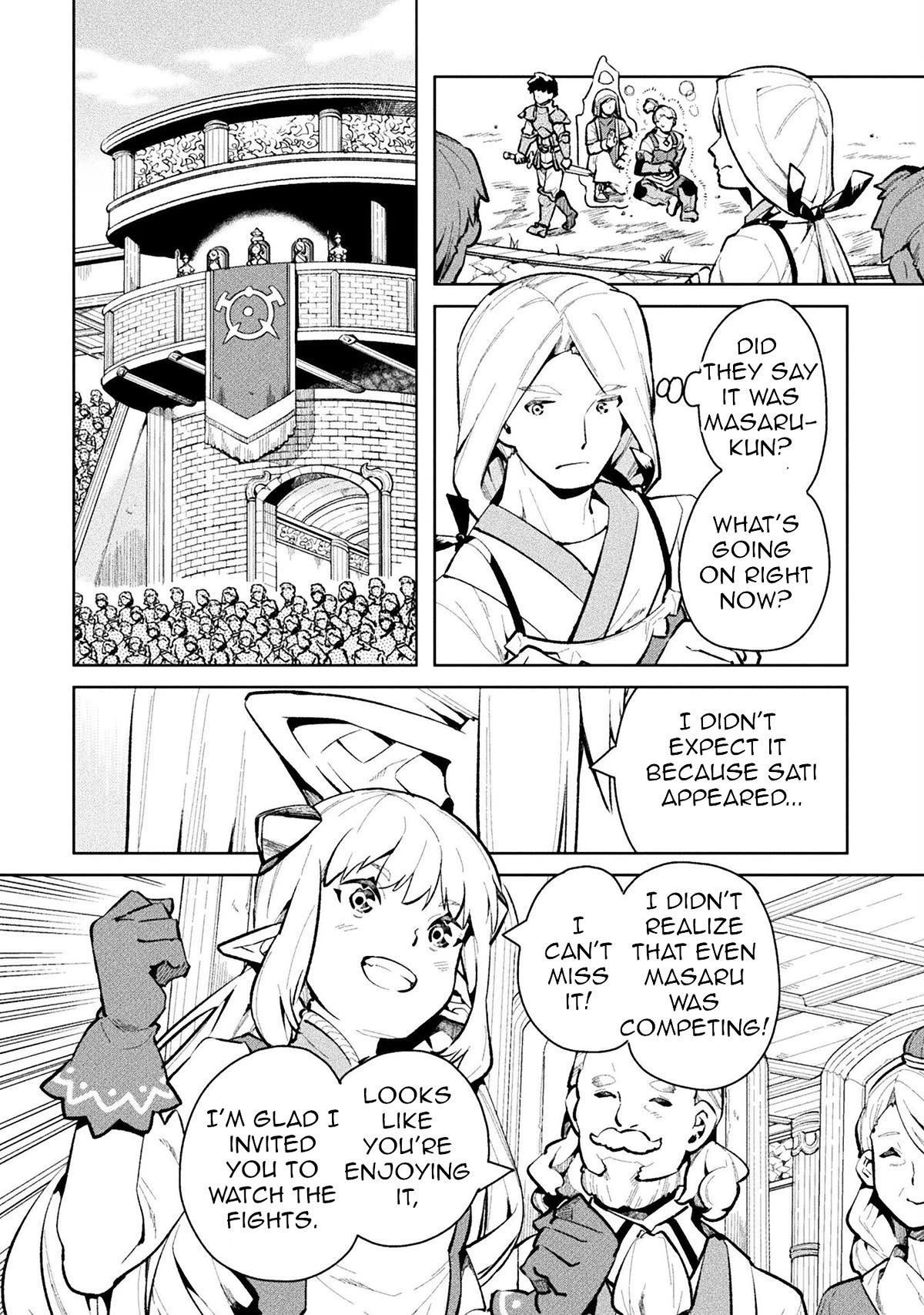 NEET dakedo Hello Work ni Ittara Isekai ni Tsuretekareta Chapter 49 page 12 - Chapter 49