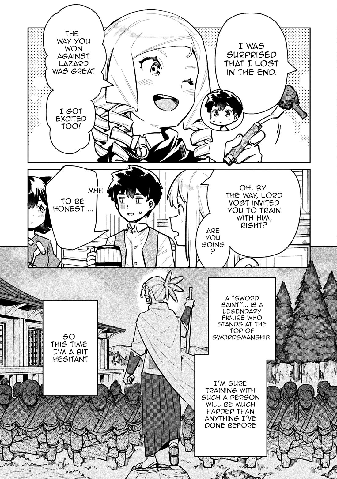 NEET dakedo Hello Work ni Ittara Isekai ni Tsuretekareta Chapter 53 page 3 - Chapter 53