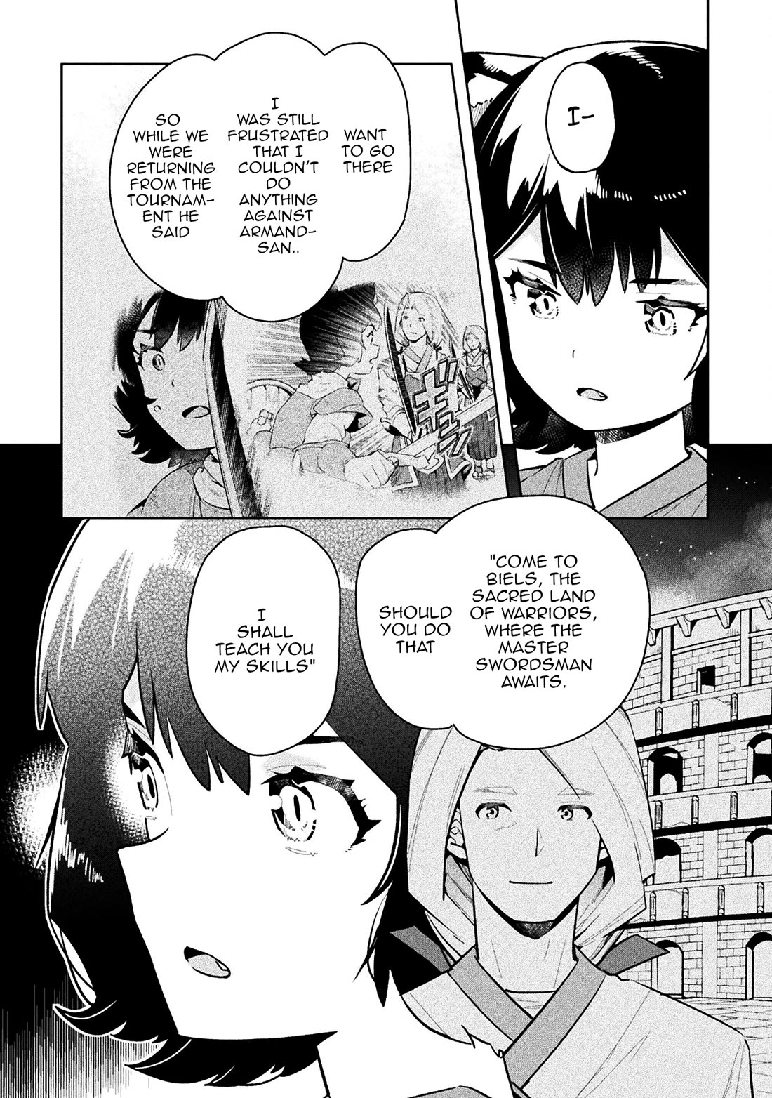 NEET dakedo Hello Work ni Ittara Isekai ni Tsuretekareta Chapter 53 page 4 - Chapter 53