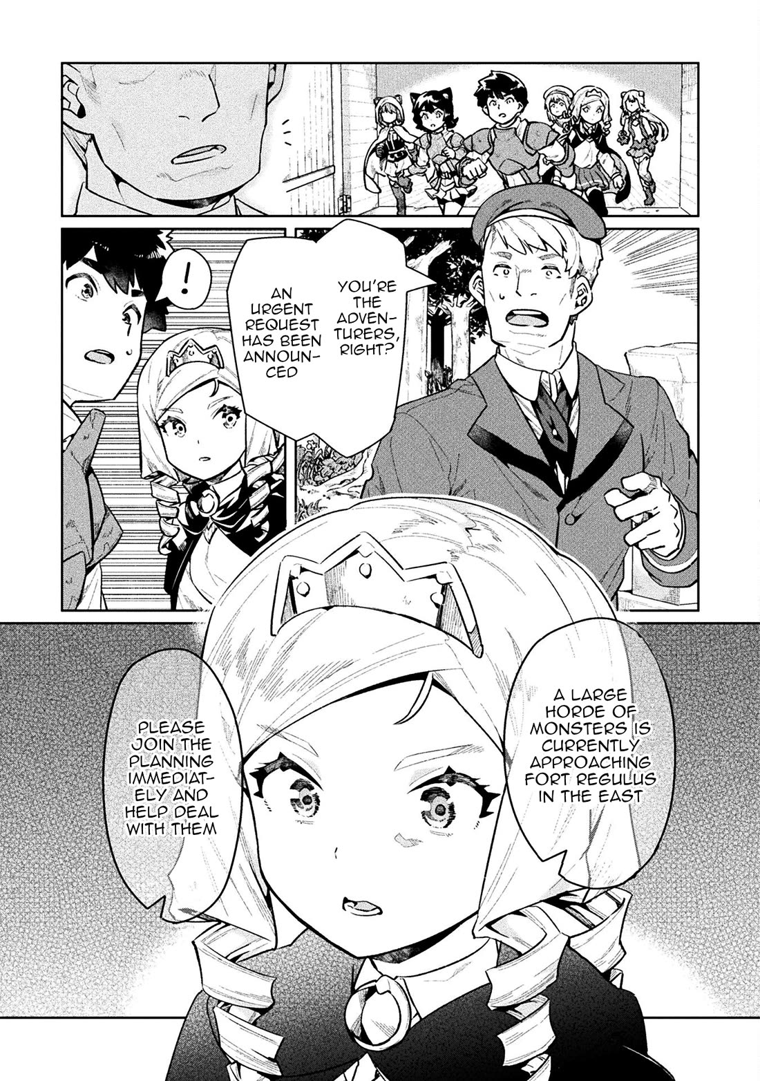 NEET dakedo Hello Work ni Ittara Isekai ni Tsuretekareta Chapter 57 page 9 - Chapter 57
