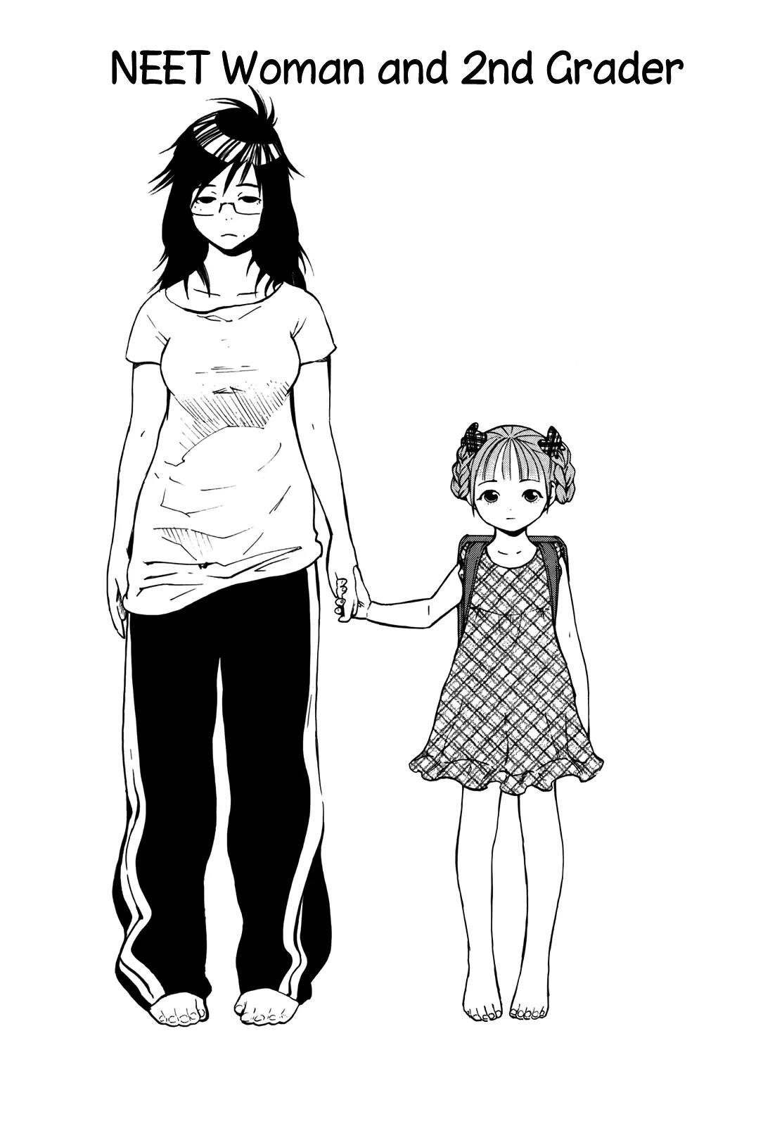 Neet Onna to Shougaku 2-nensei Chapter 1 page 7 - Chapter 1: NEET Woman and 2nd Grader