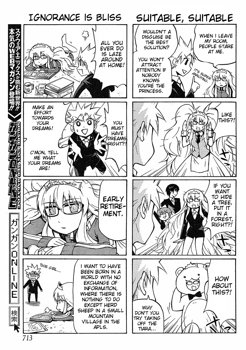 NEET Princess Terrass Chapter 5.2 page 5 - Chapter 5 v2 : 4koma Princess