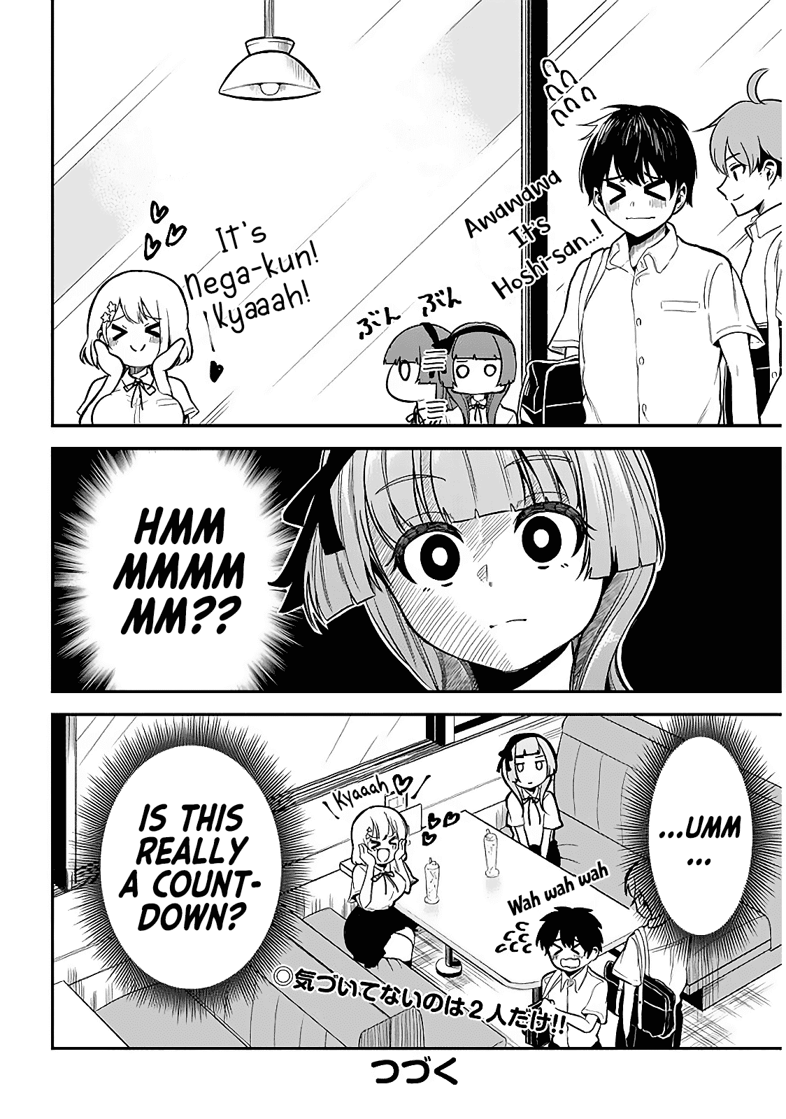 Nega-kun and Posi-chan Chapter 22 page 10 - Chapter 22: Girl's talk