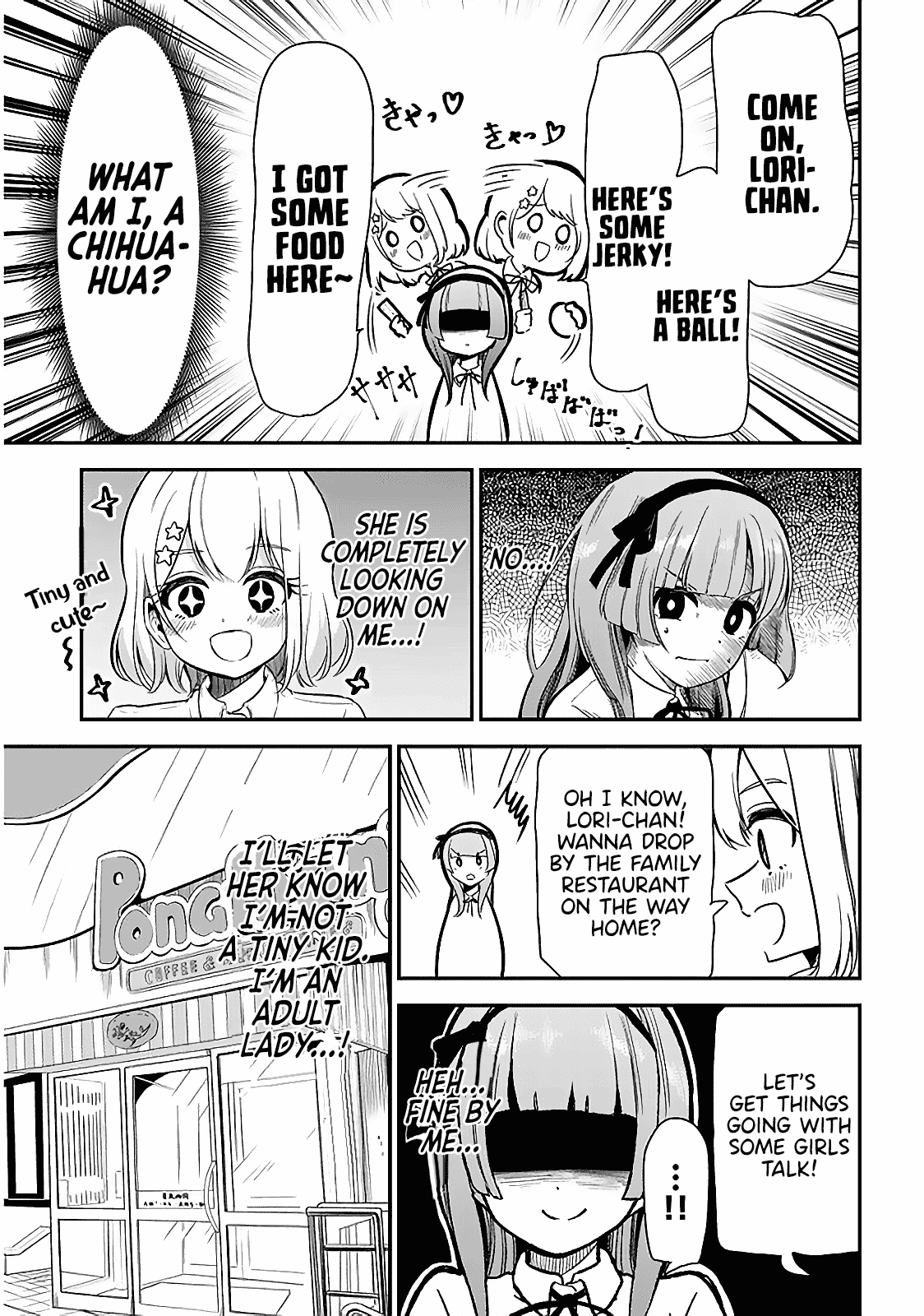Nega-kun and Posi-chan Chapter 22 page 3 - Chapter 22: Girl's talk