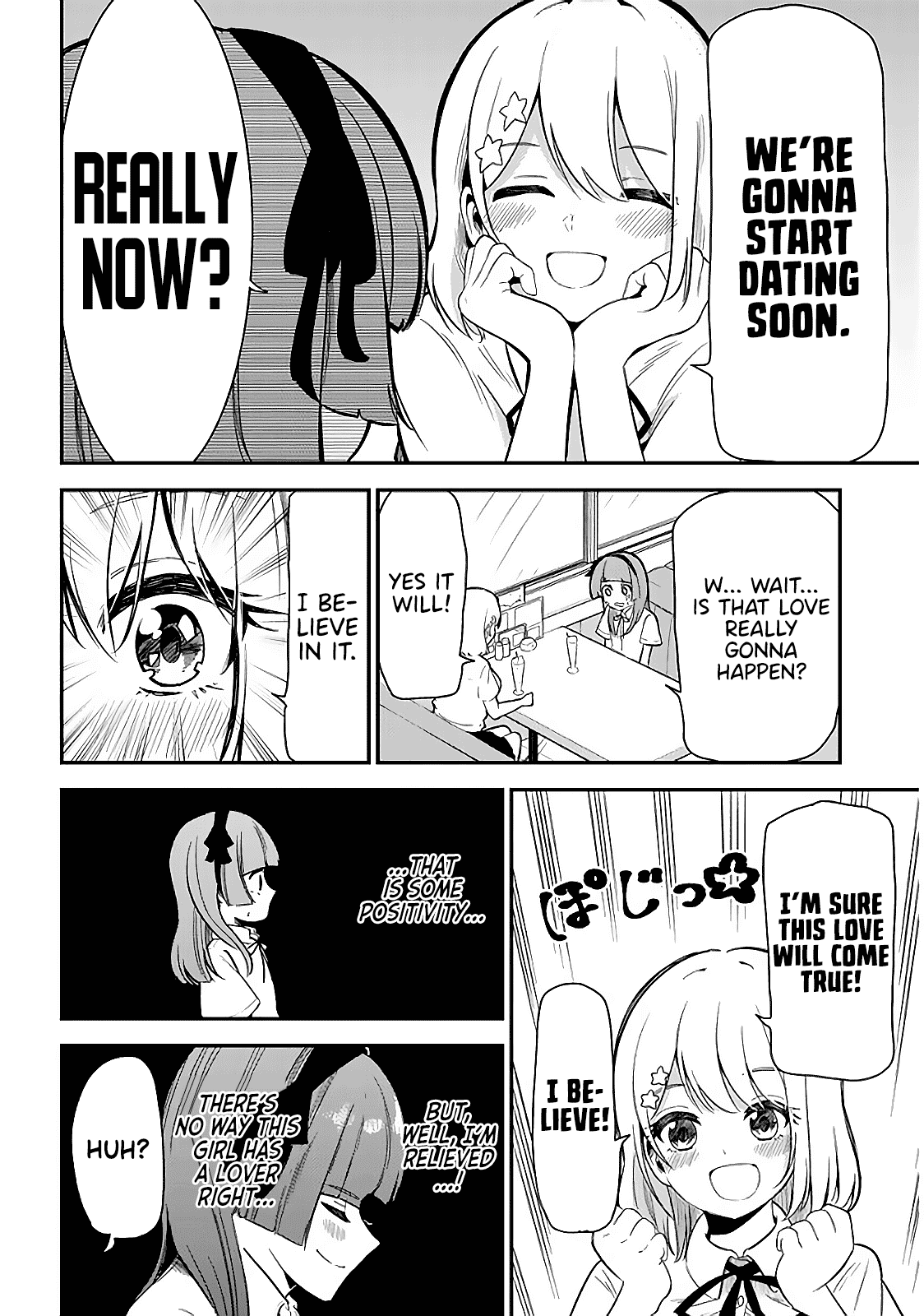 Nega-kun and Posi-chan Chapter 22 page 8 - Chapter 22: Girl's talk