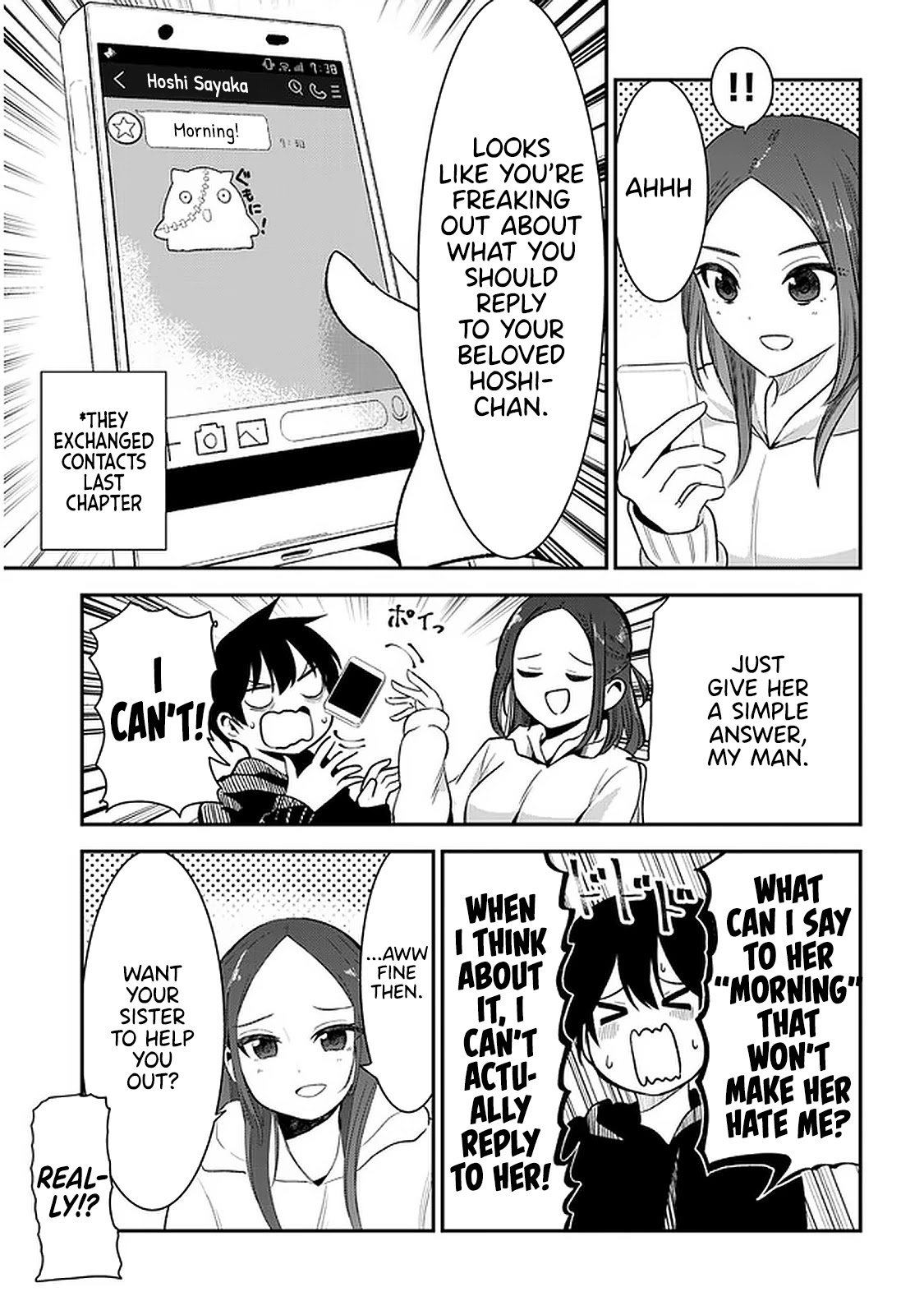 Nega-kun and Posi-chan Chapter 27 page 3 - Chapter 27: Reply