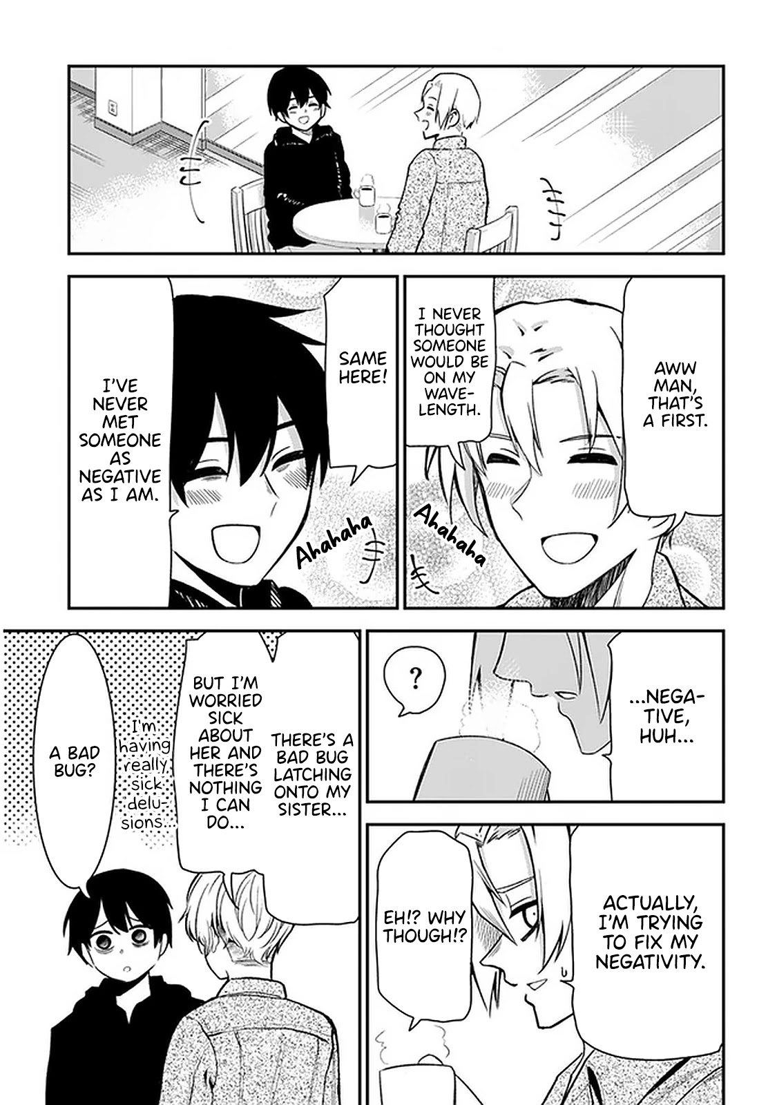 Nega-kun and Posi-chan Chapter 28 page 7 - Chapter 28: Onii-chan