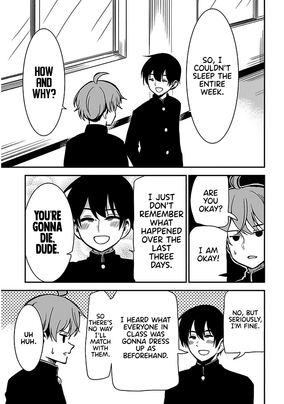Nega-kun and Posi-chan Chapter 30 page 3 - Chapter 30: Halloween