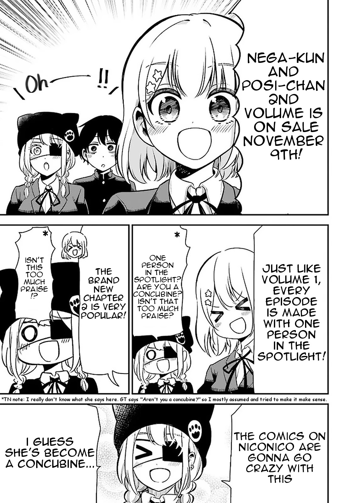 Nega-kun and Posi-chan Chapter 31.5 page 1 - Chapter 31.5