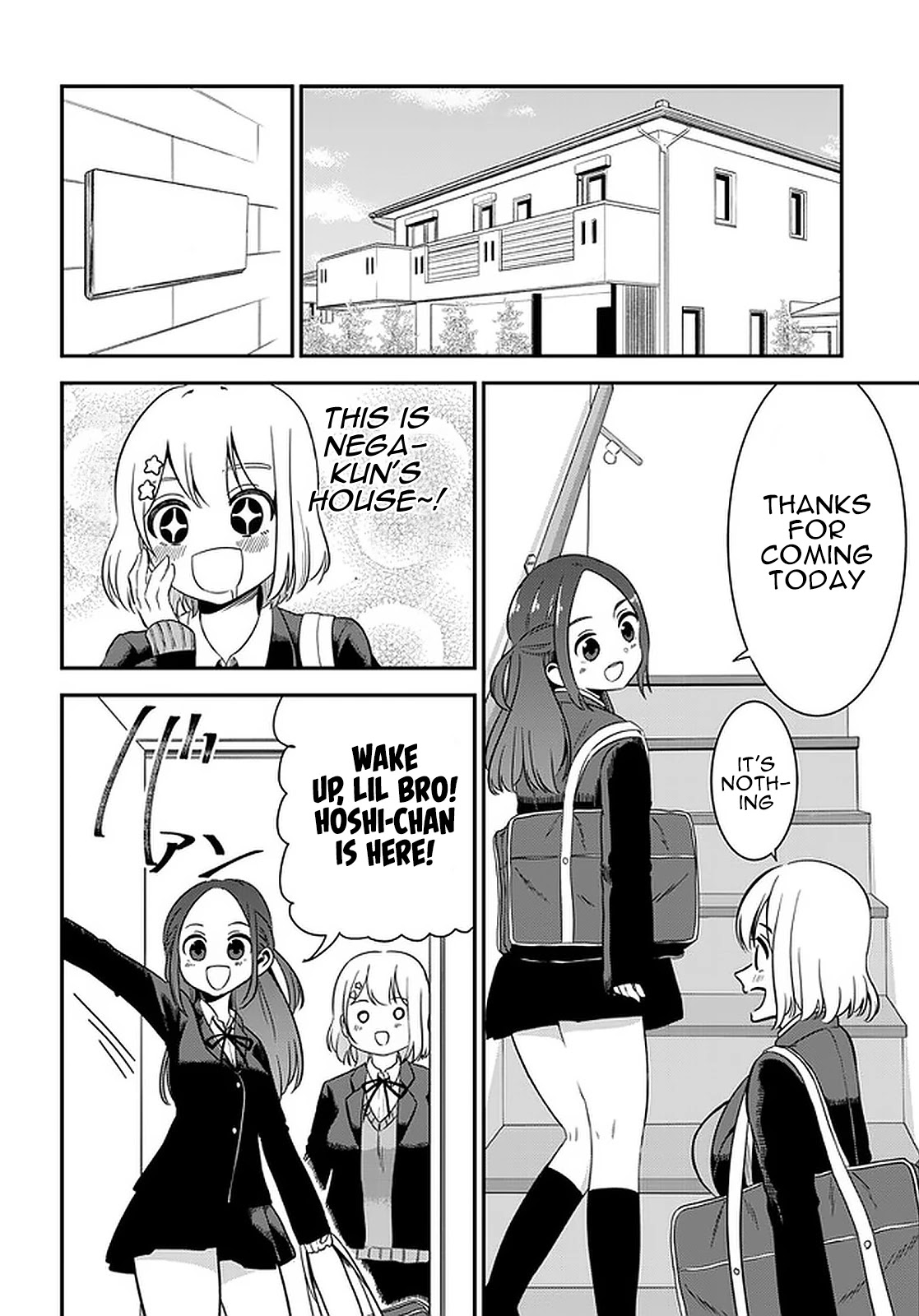 Nega-kun and Posi-chan Chapter 32 page 5 - Chapter 32: Home Visit