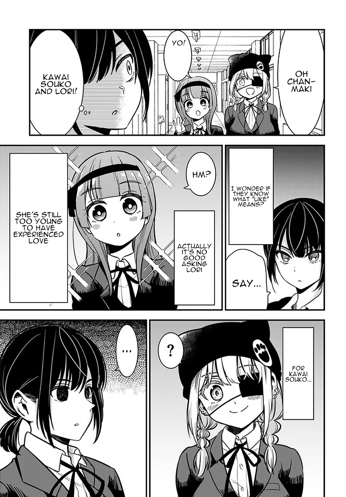 Nega-kun and Posi-chan Chapter 33 page 10 - Chapter 33: View On Love