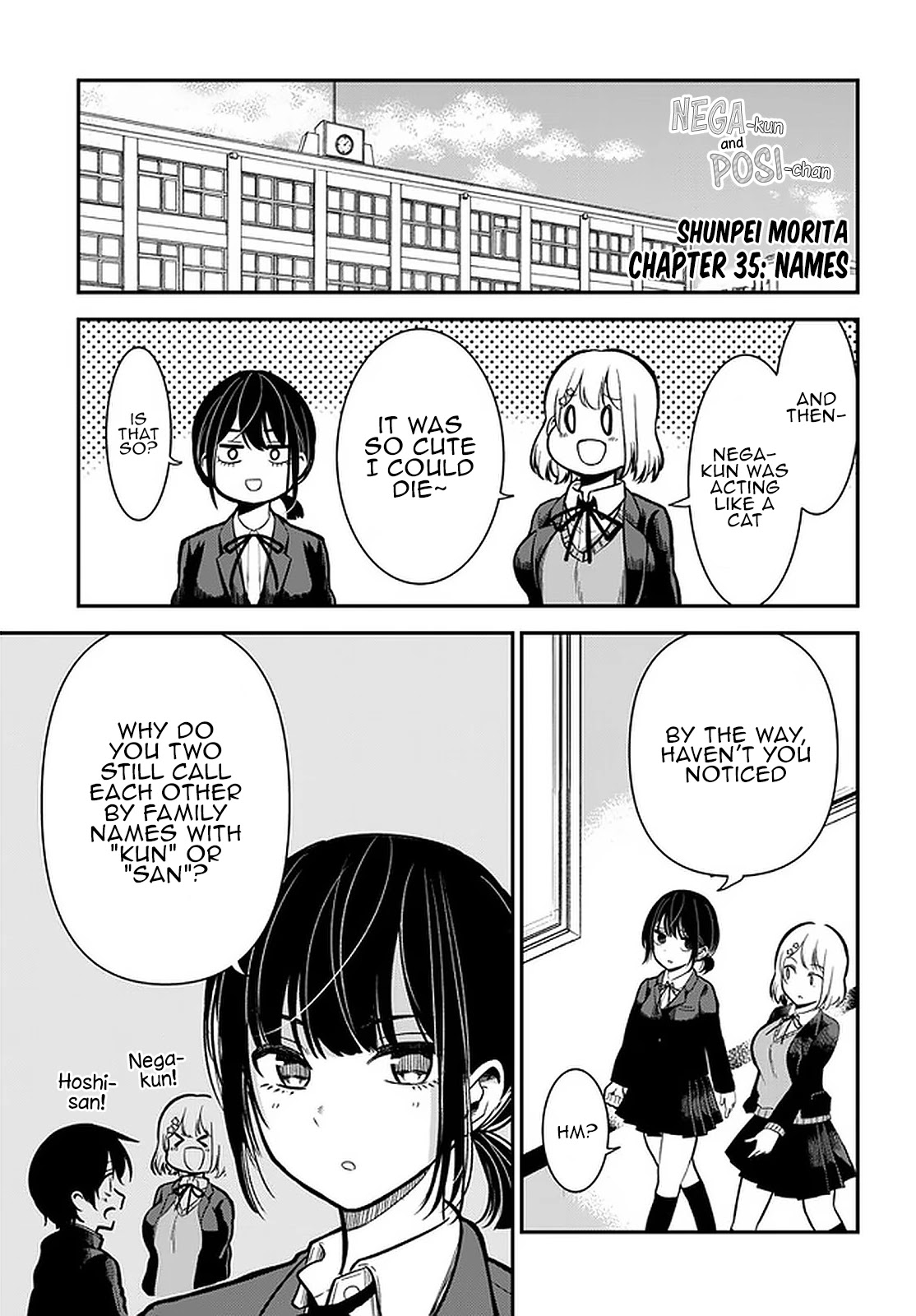 Nega-kun and Posi-chan Chapter 35 page 2 - Chapter 35: Names