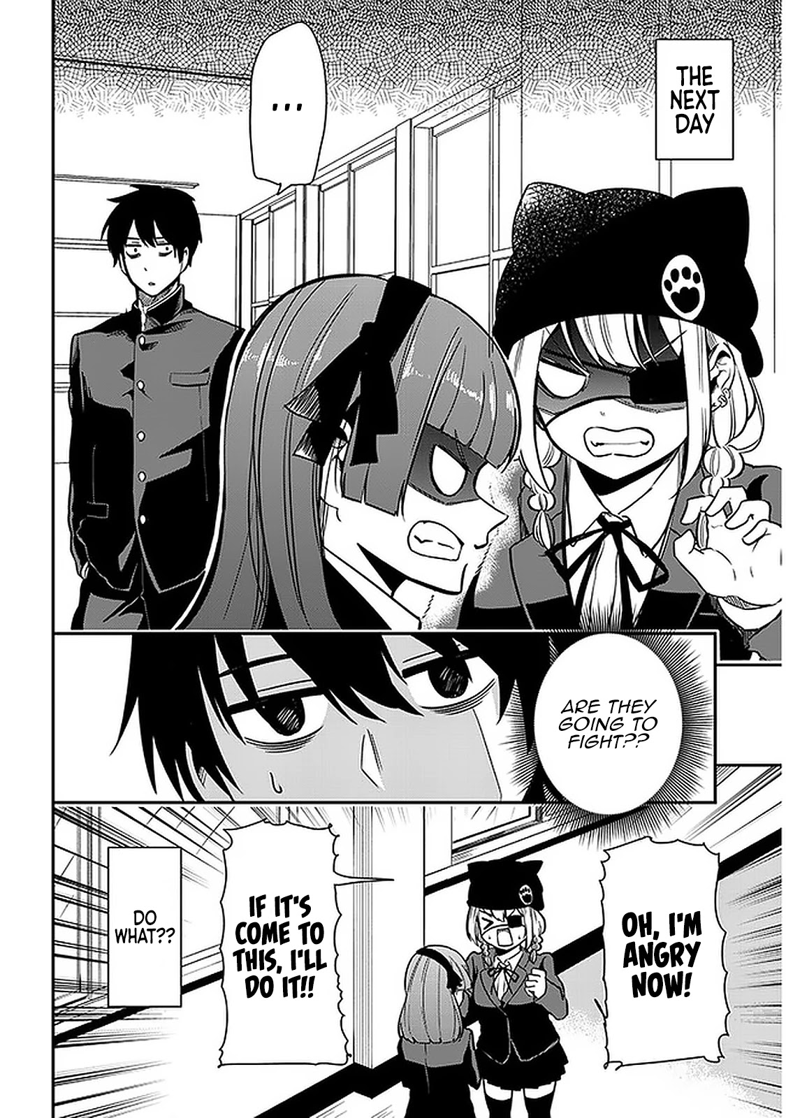 Nega-kun and Posi-chan Chapter 36 page 2 - Chapter 36: Fight