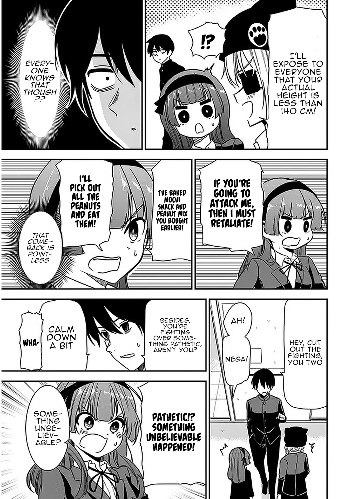 Nega-kun and Posi-chan Chapter 36 page 3 - Chapter 36: Fight