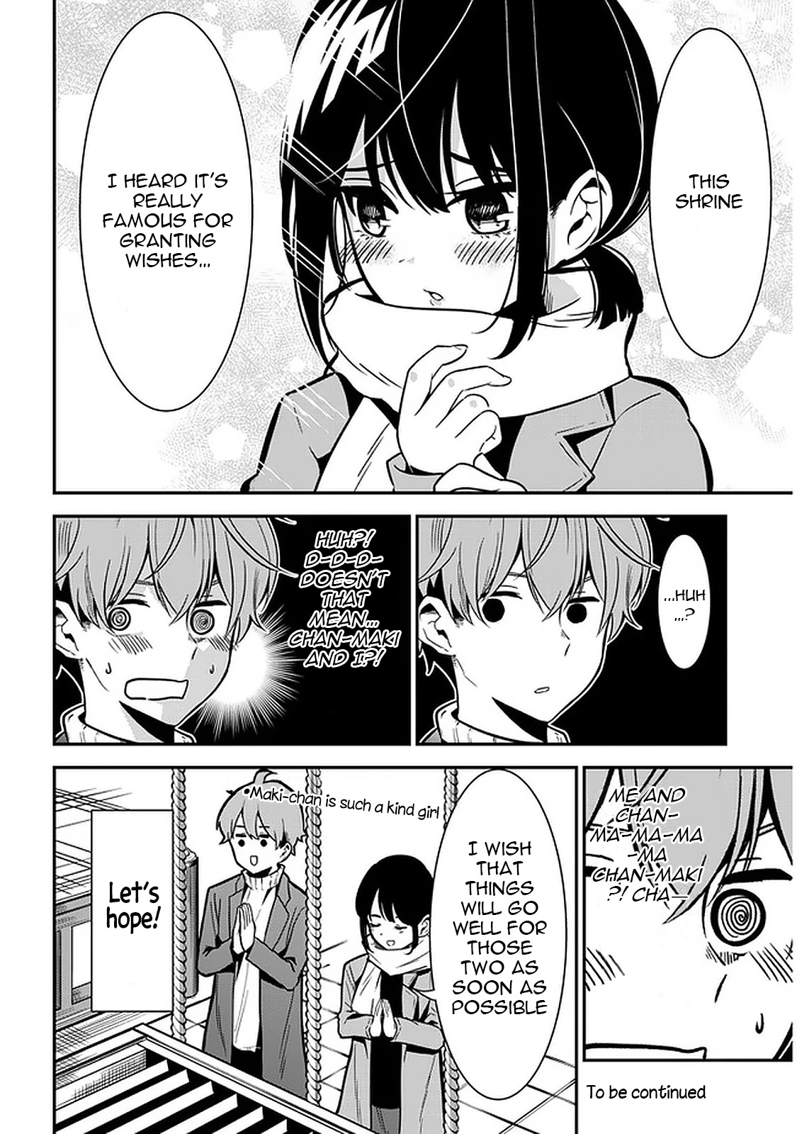 Nega-kun and Posi-chan Chapter 38 page 10 - Chapter 38: New Year's Shrine Visit