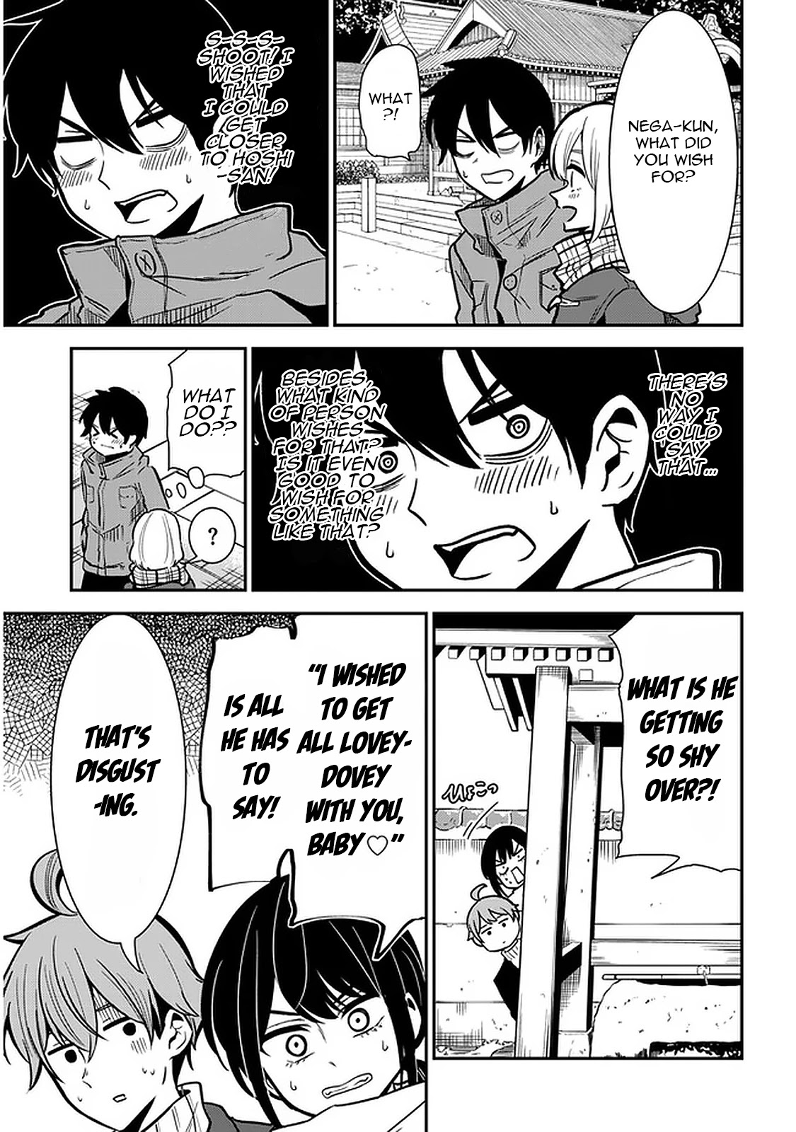 Nega-kun and Posi-chan Chapter 38 page 5 - Chapter 38: New Year's Shrine Visit