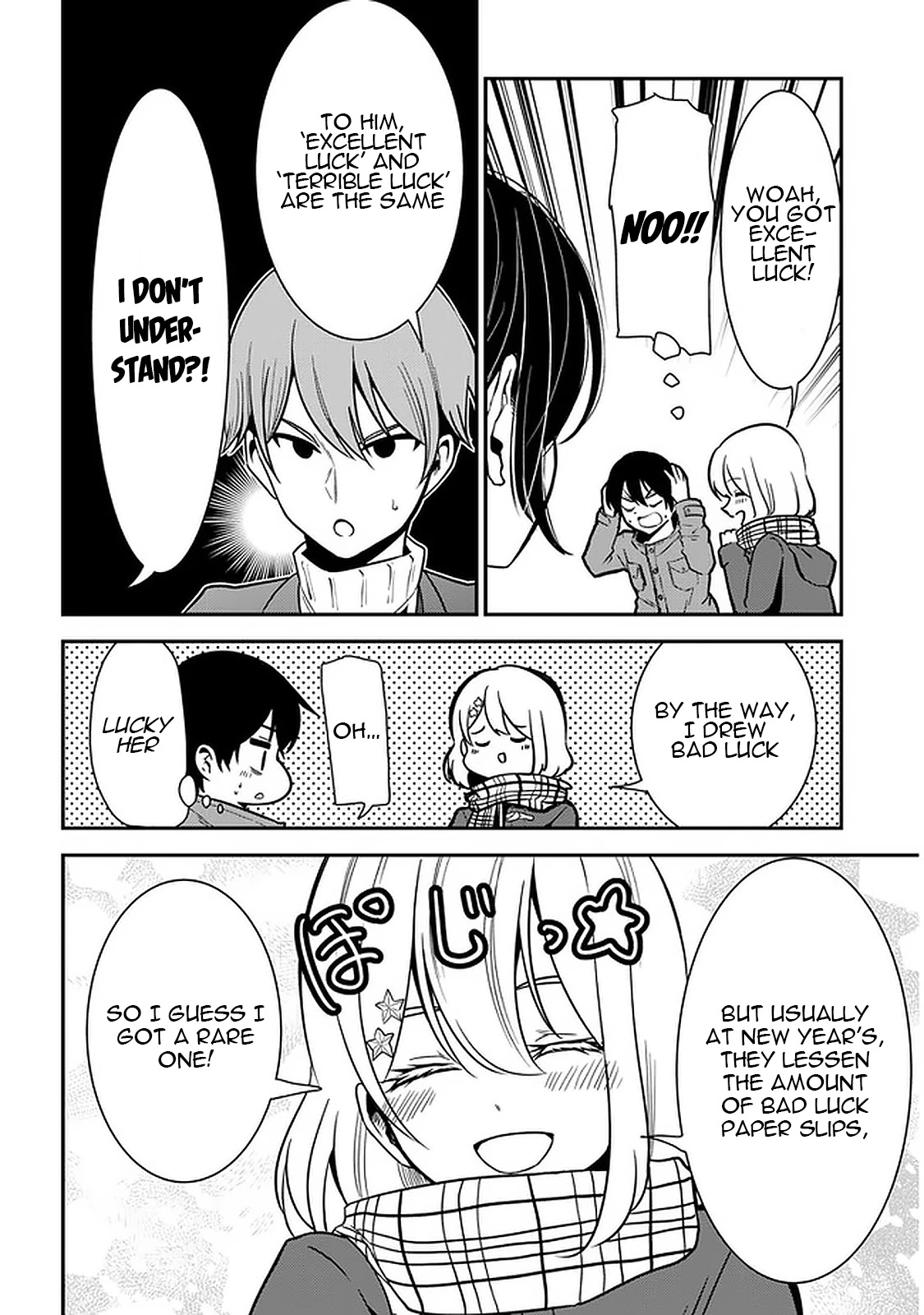 Nega-kun and Posi-chan Chapter 38 page 8 - Chapter 38: New Year's Shrine Visit