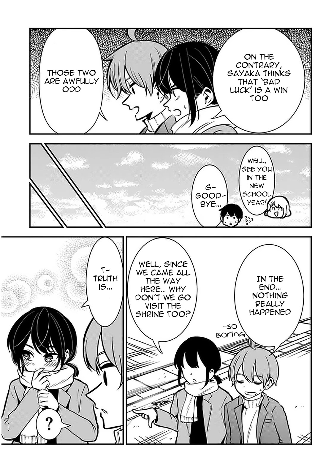 Nega-kun and Posi-chan Chapter 38 page 9 - Chapter 38: New Year's Shrine Visit