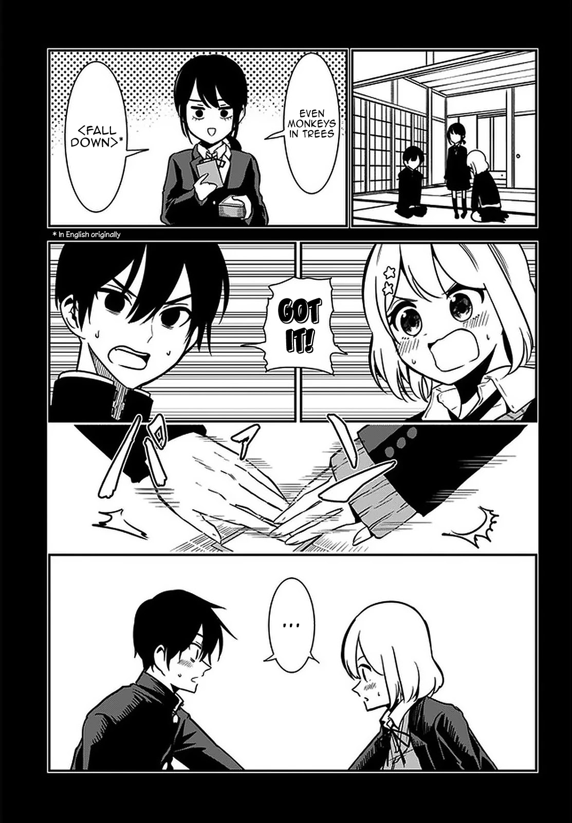 Nega-kun and Posi-chan Chapter 39 page 3 - Chapter 39: Karuta