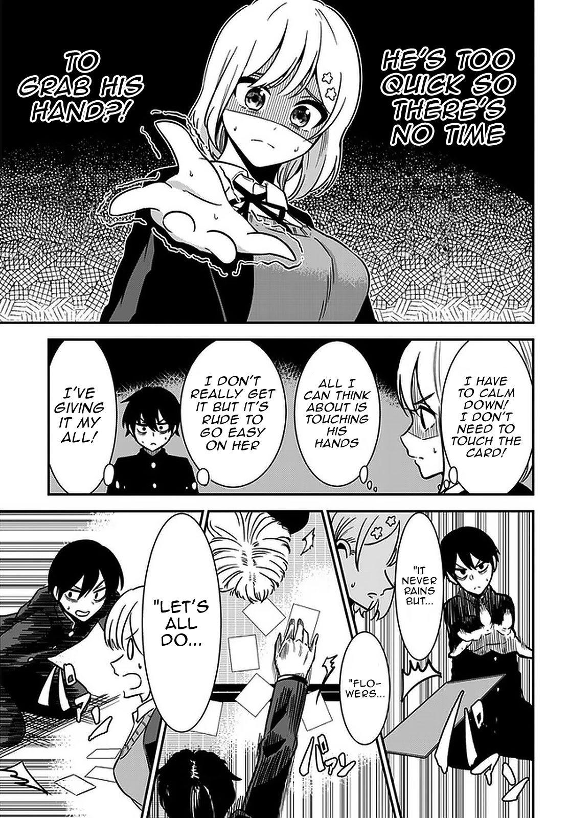 Nega-kun and Posi-chan Chapter 39 page 7 - Chapter 39: Karuta