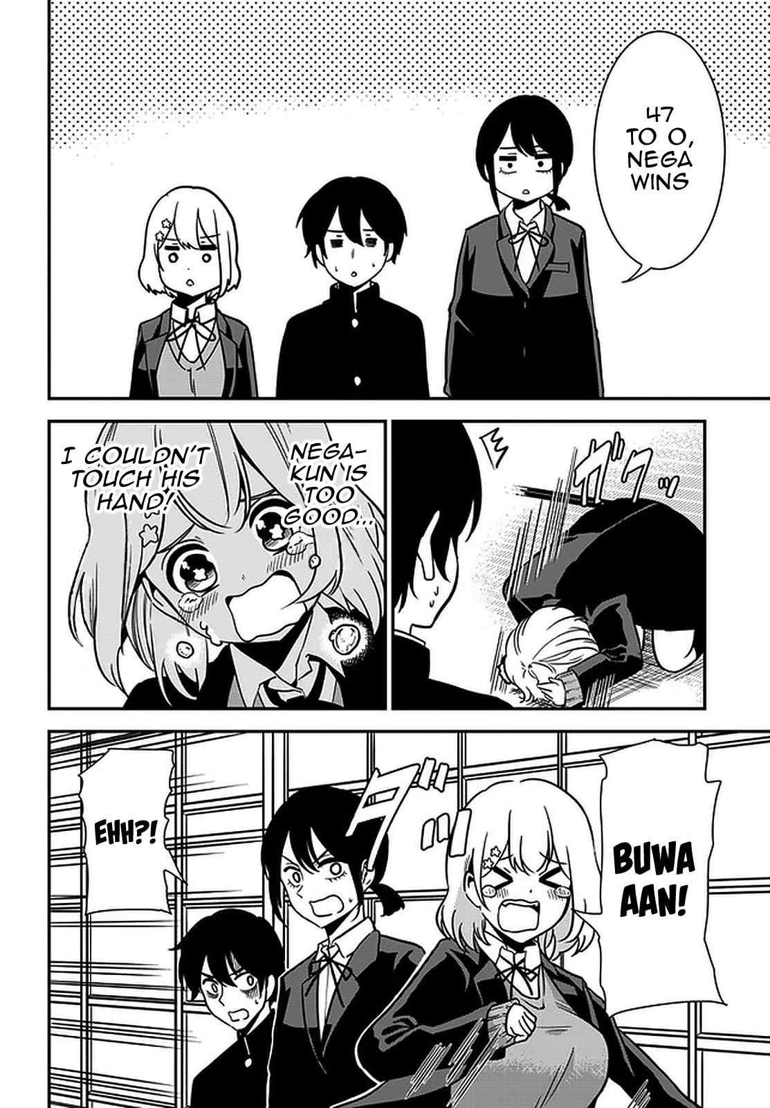 Nega-kun and Posi-chan Chapter 39 page 8 - Chapter 39: Karuta