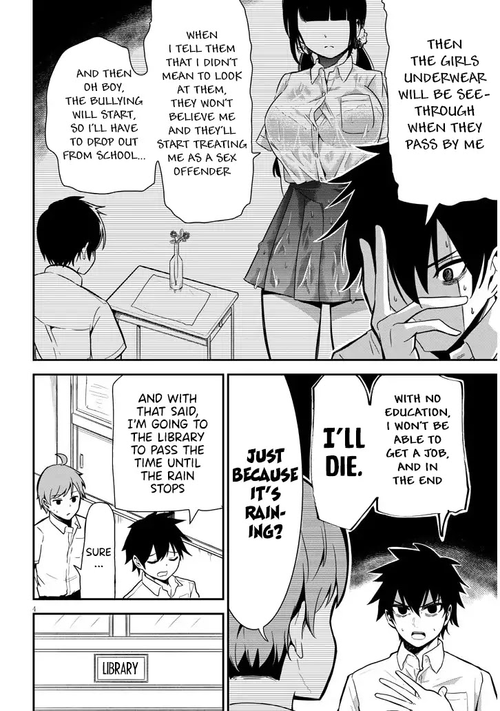 Nega-kun and Posi-chan Chapter 4 page 4 - Chapter 4: Rain