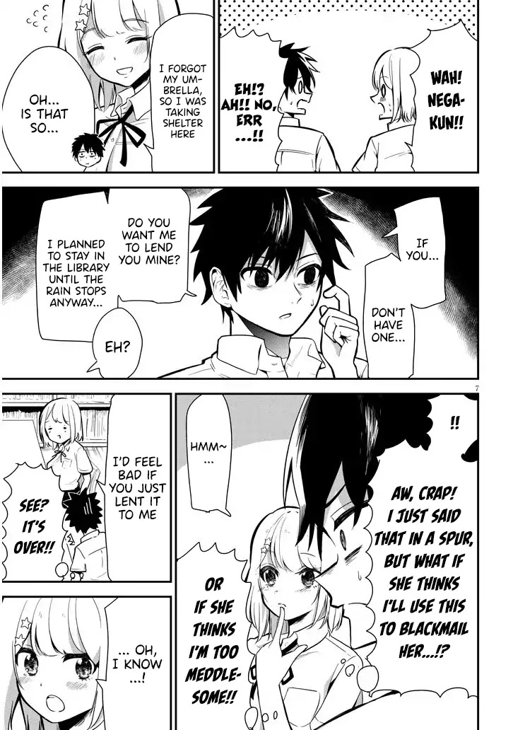 Nega-kun and Posi-chan Chapter 4 page 7 - Chapter 4: Rain
