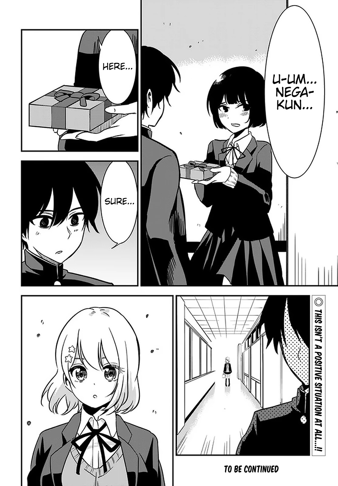 Nega-kun and Posi-chan Chapter 40 page 12 - Chapter 40: Valentine's