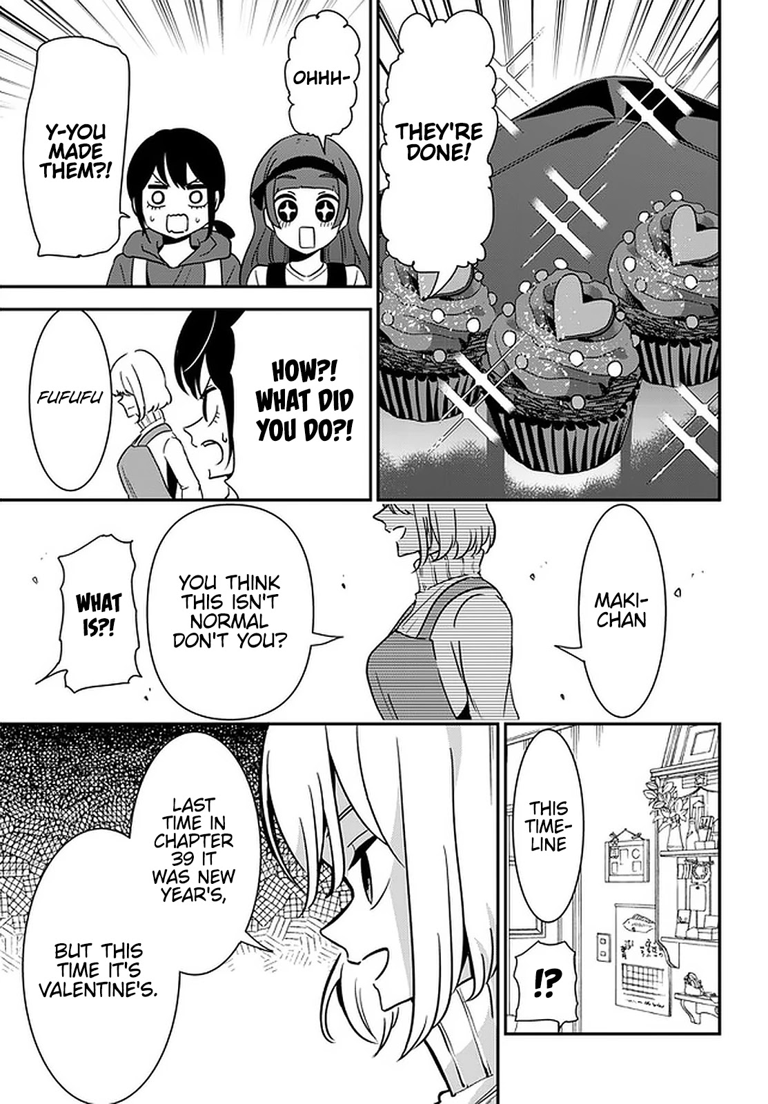 Nega-kun and Posi-chan Chapter 40 page 5 - Chapter 40: Valentine's