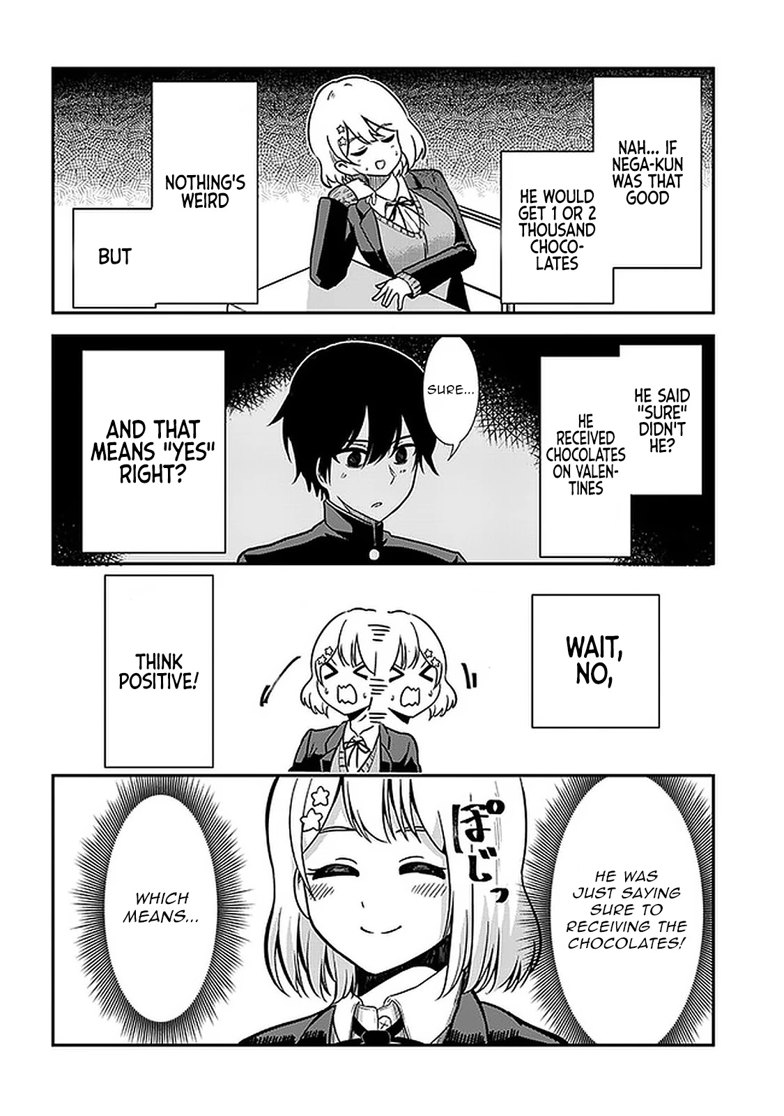 Nega-kun and Posi-chan Chapter 41 page 2 - Chapter 41: Valentine's 2