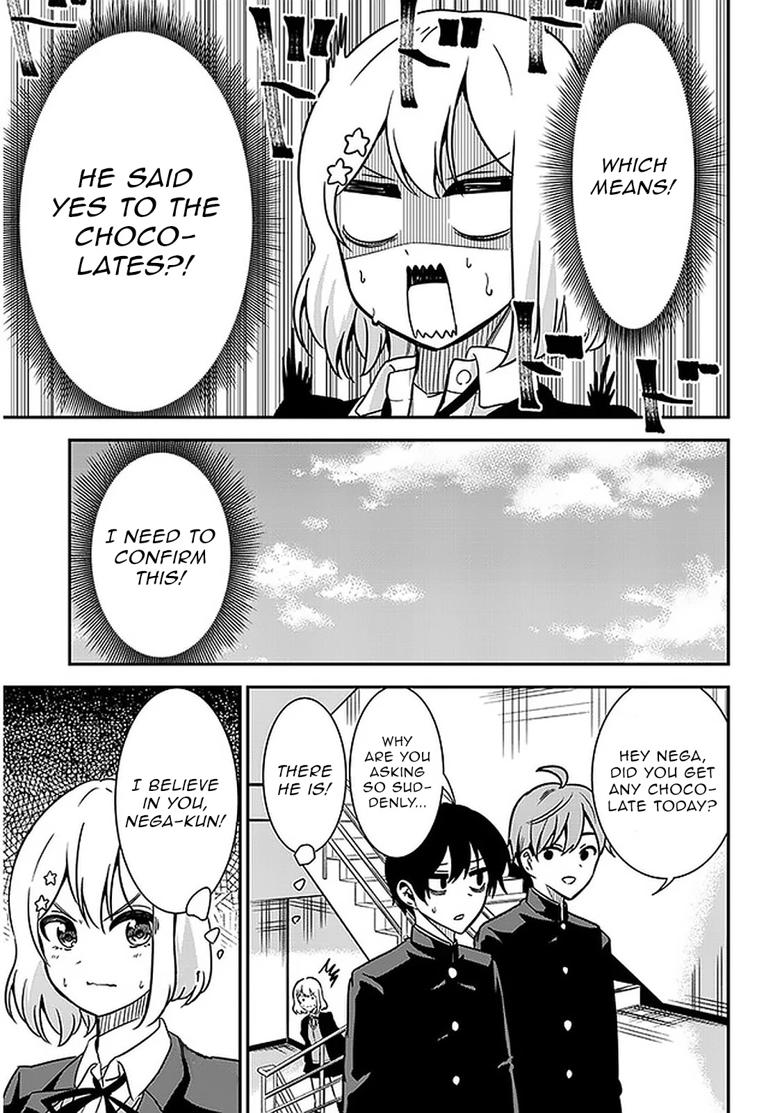Nega-kun and Posi-chan Chapter 41 page 3 - Chapter 41: Valentine's 2