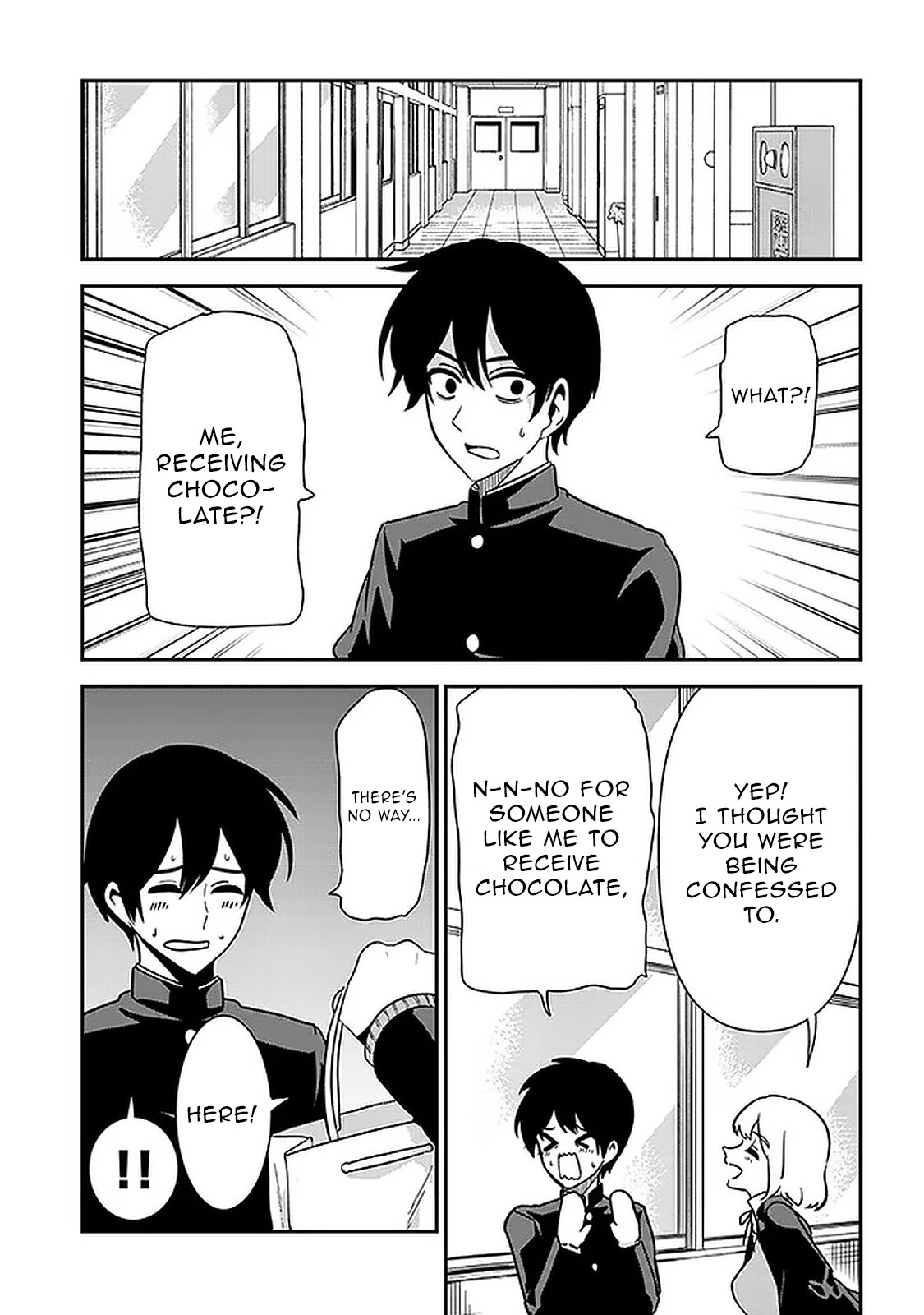 Nega-kun and Posi-chan Chapter 41 page 7 - Chapter 41: Valentine's 2