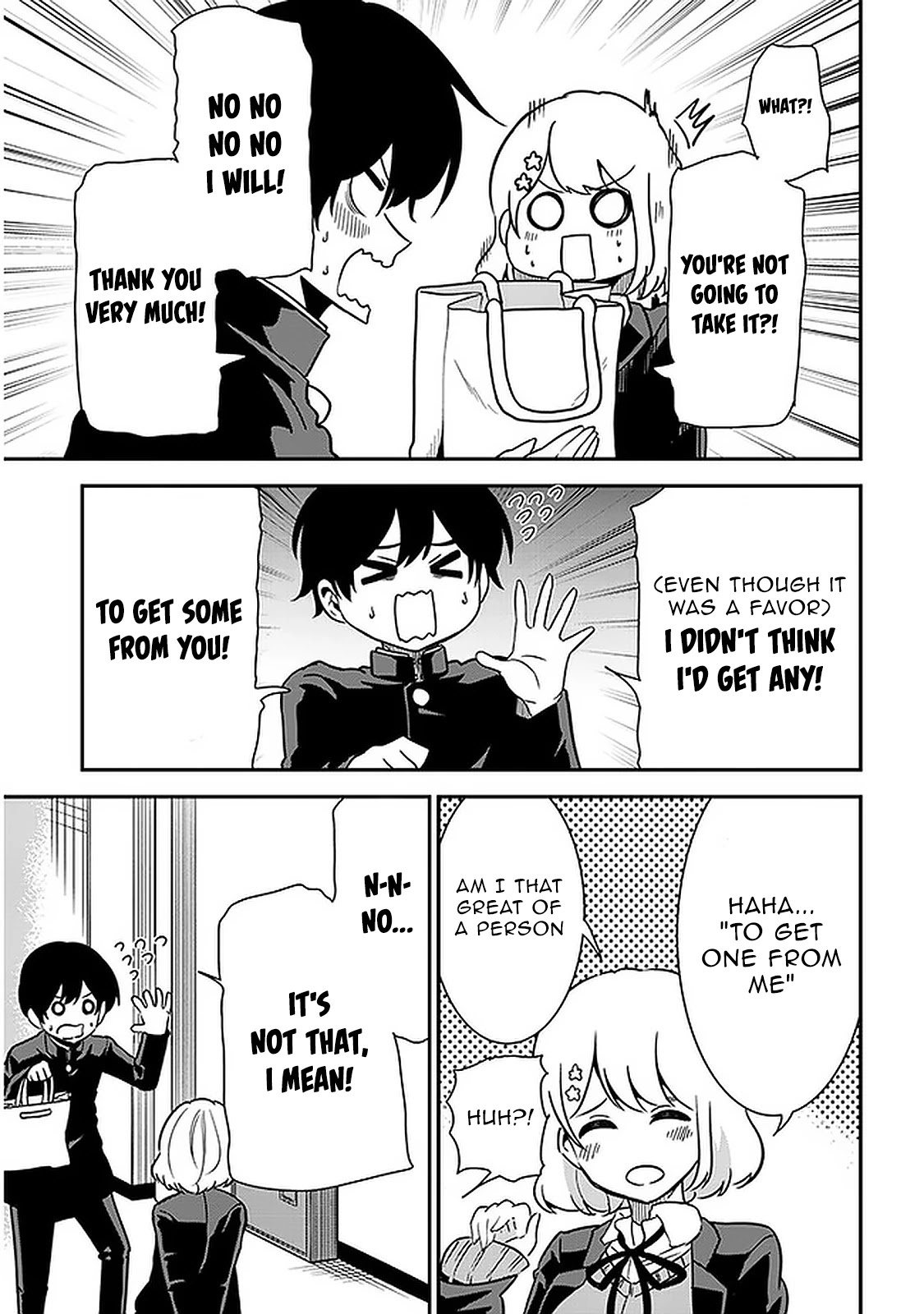 Nega-kun and Posi-chan Chapter 41 page 9 - Chapter 41: Valentine's 2