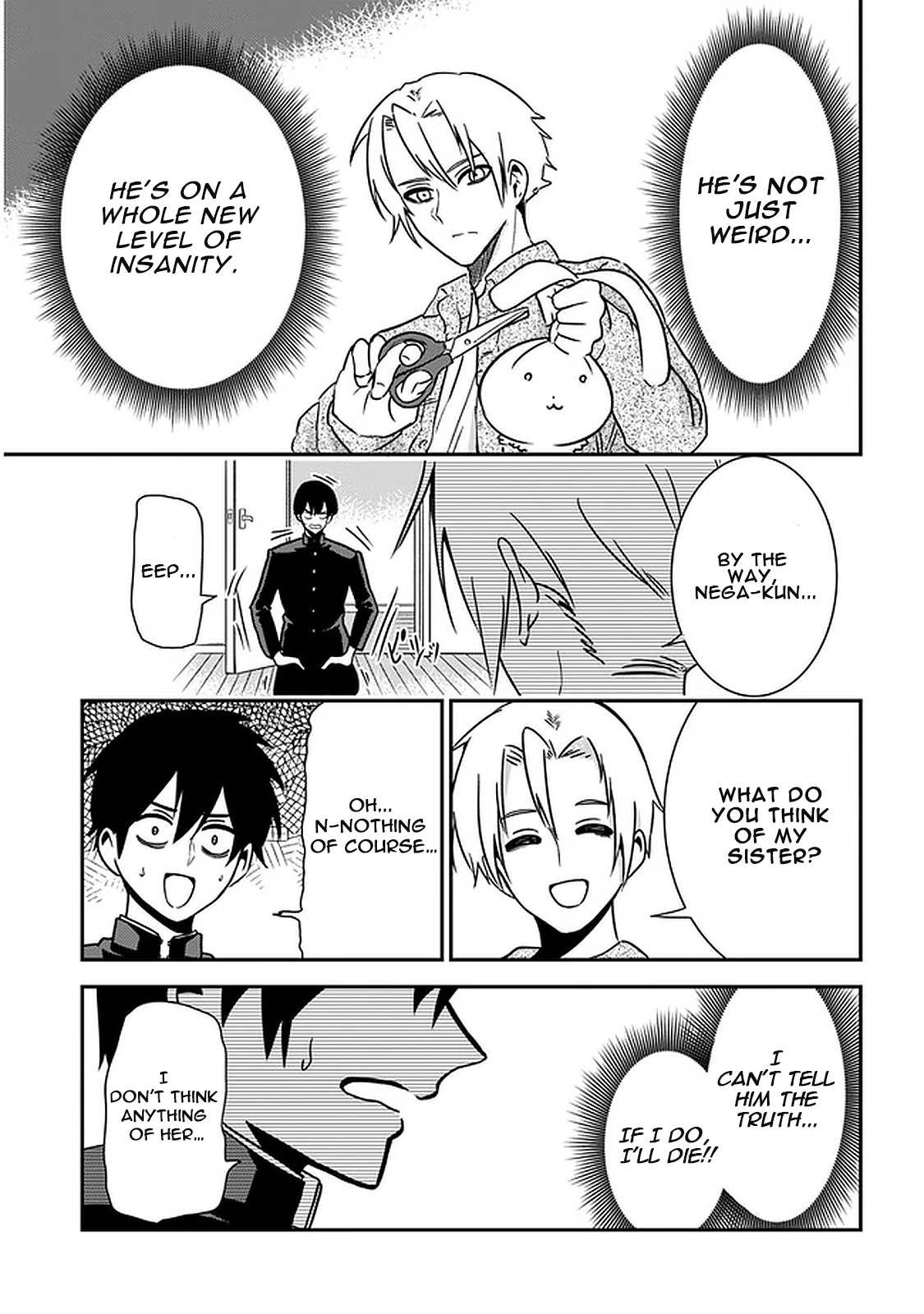 Nega-kun and Posi-chan Chapter 42 page 9 - Chapter 42: Against Big Brother