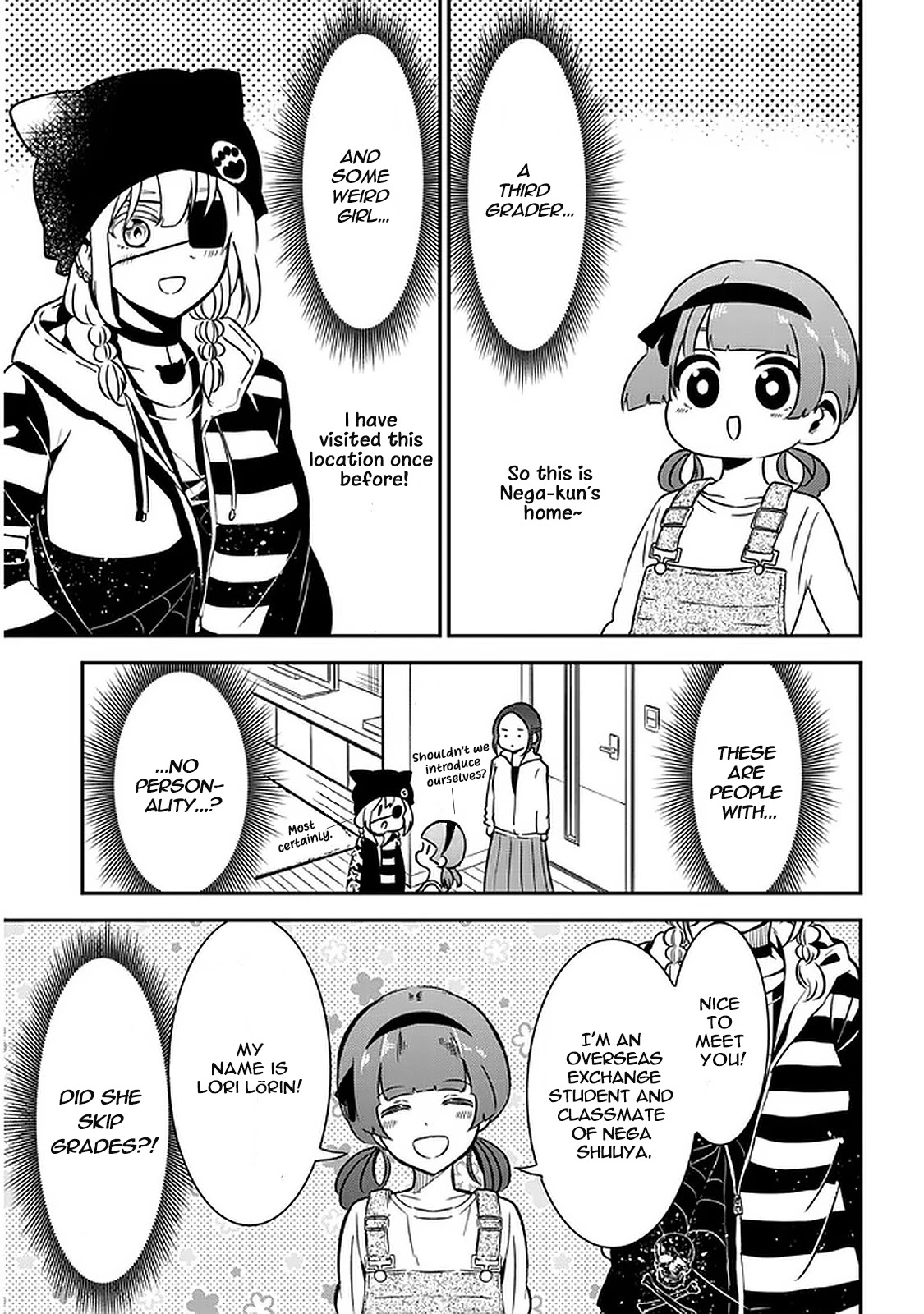 Nega-kun and Posi-chan Chapter 43 page 5 - Chapter 43: Brother's Friends