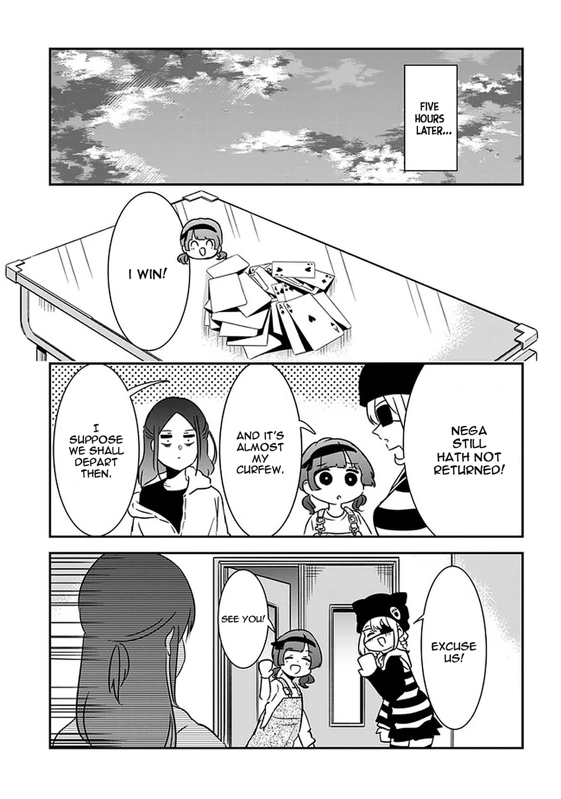 Nega-kun and Posi-chan Chapter 43 page 9 - Chapter 43: Brother's Friends