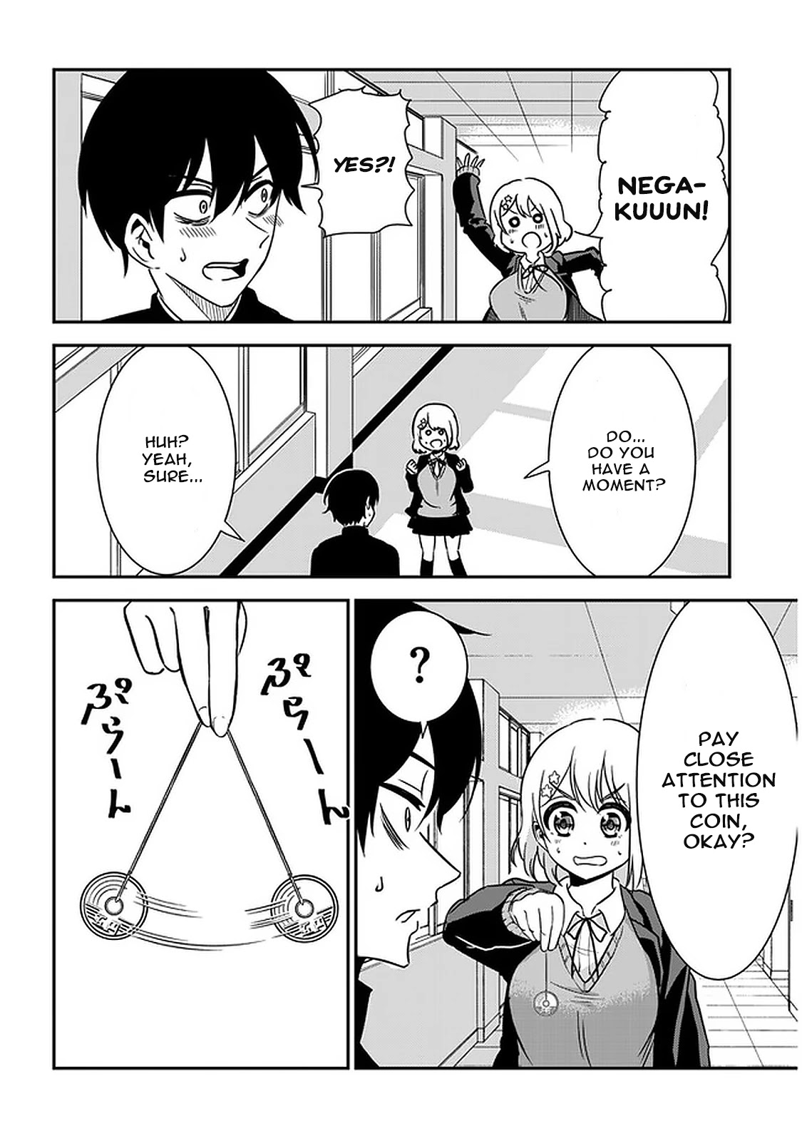 Nega-kun and Posi-chan Chapter 44 page 8 - Chapter 44: Hypnosis