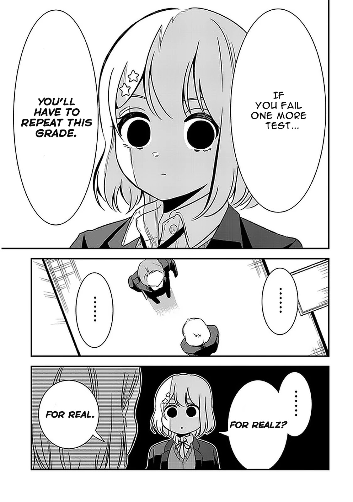 Nega-kun and Posi-chan Chapter 46 page 3 - Chapter 46: Repeating a Year and White Day