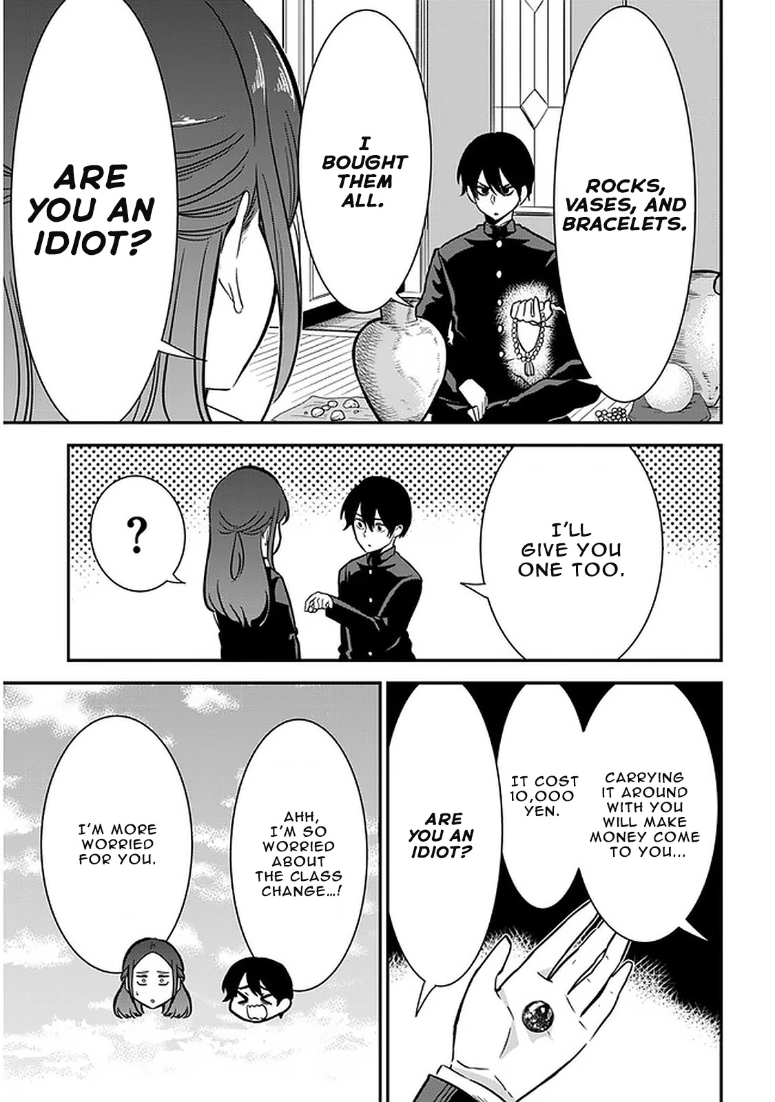 Nega-kun and Posi-chan Chapter 47 page 3 - Chapter 47: Class Change