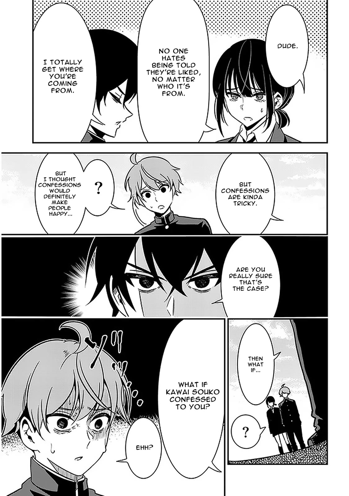 Nega-kun and Posi-chan Chapter 48 page 3 - Chapter 48: Timing