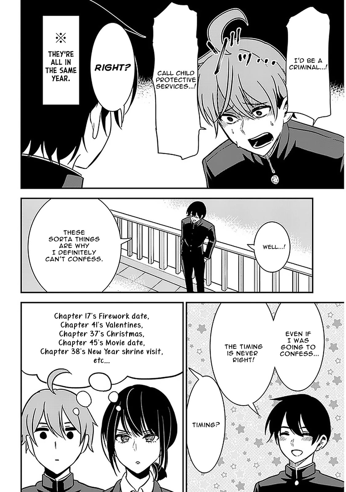 Nega-kun and Posi-chan Chapter 48 page 6 - Chapter 48: Timing
