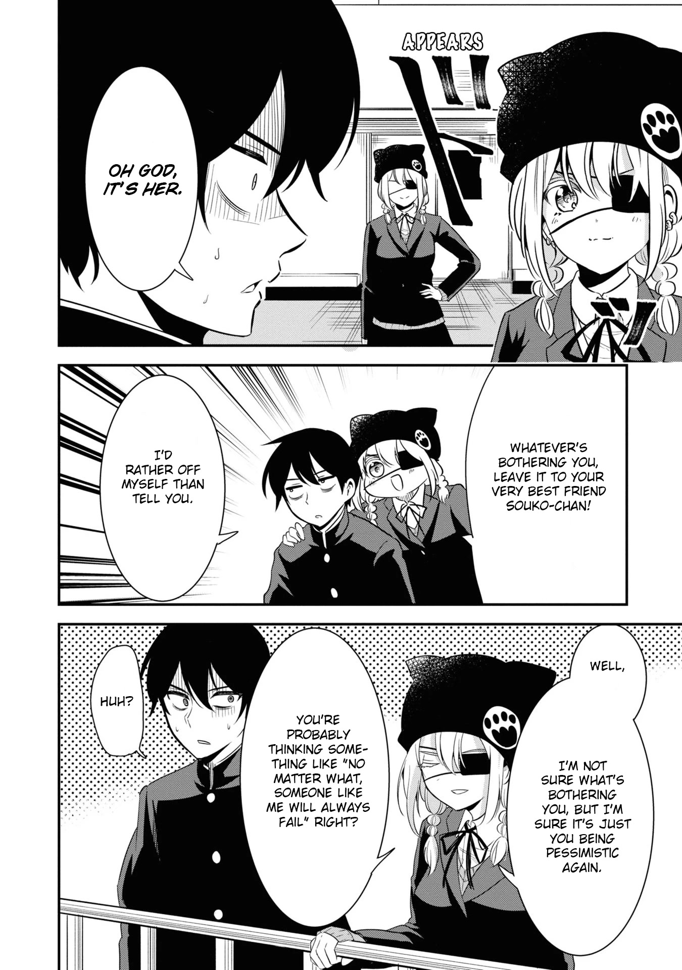 Nega-kun and Posi-chan Chapter 49 page 2 - Chapter 49: Determination