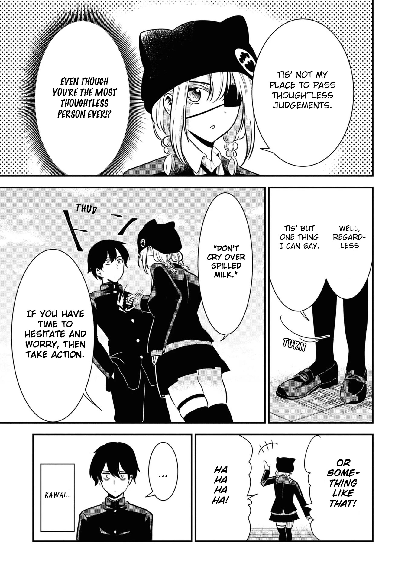 Nega-kun and Posi-chan Chapter 49 page 7 - Chapter 49: Determination