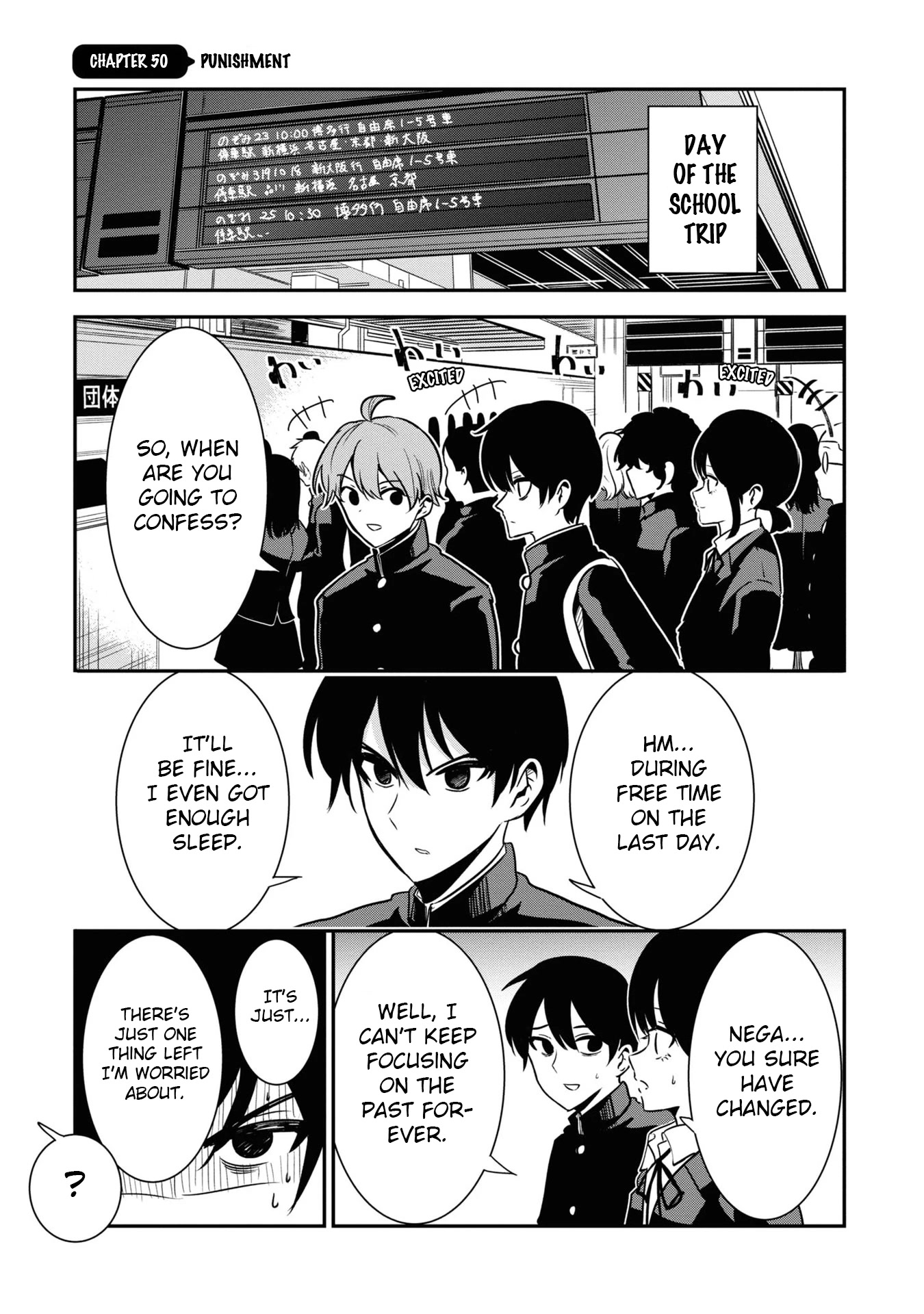 Nega-kun and Posi-chan Chapter 50 page 1 - Chapter 50: Punishment