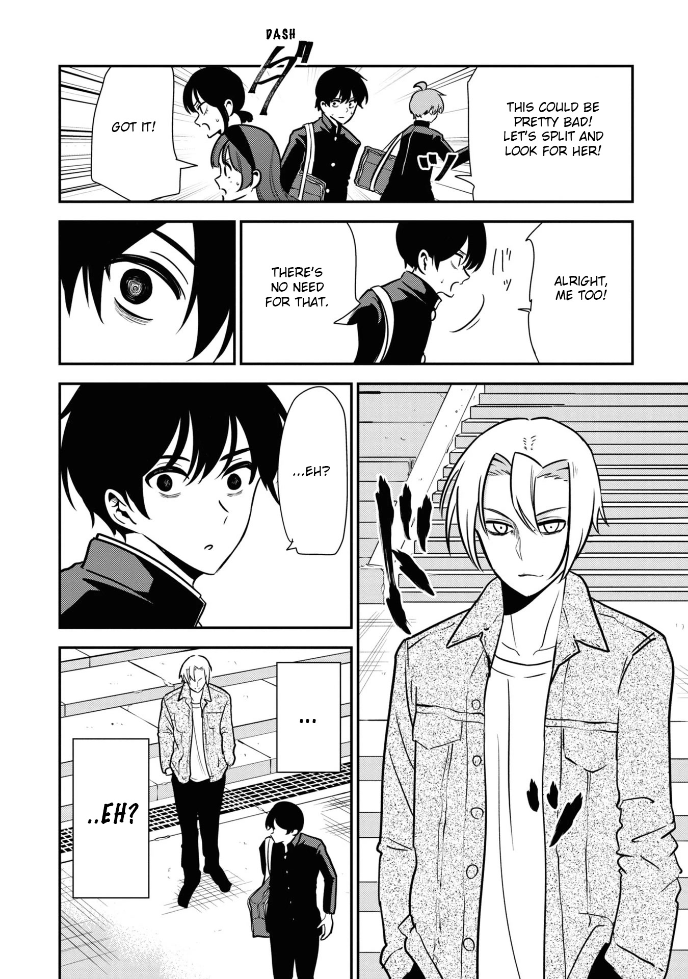 Nega-kun and Posi-chan Chapter 51 page 8 - Chapter 51: Lost