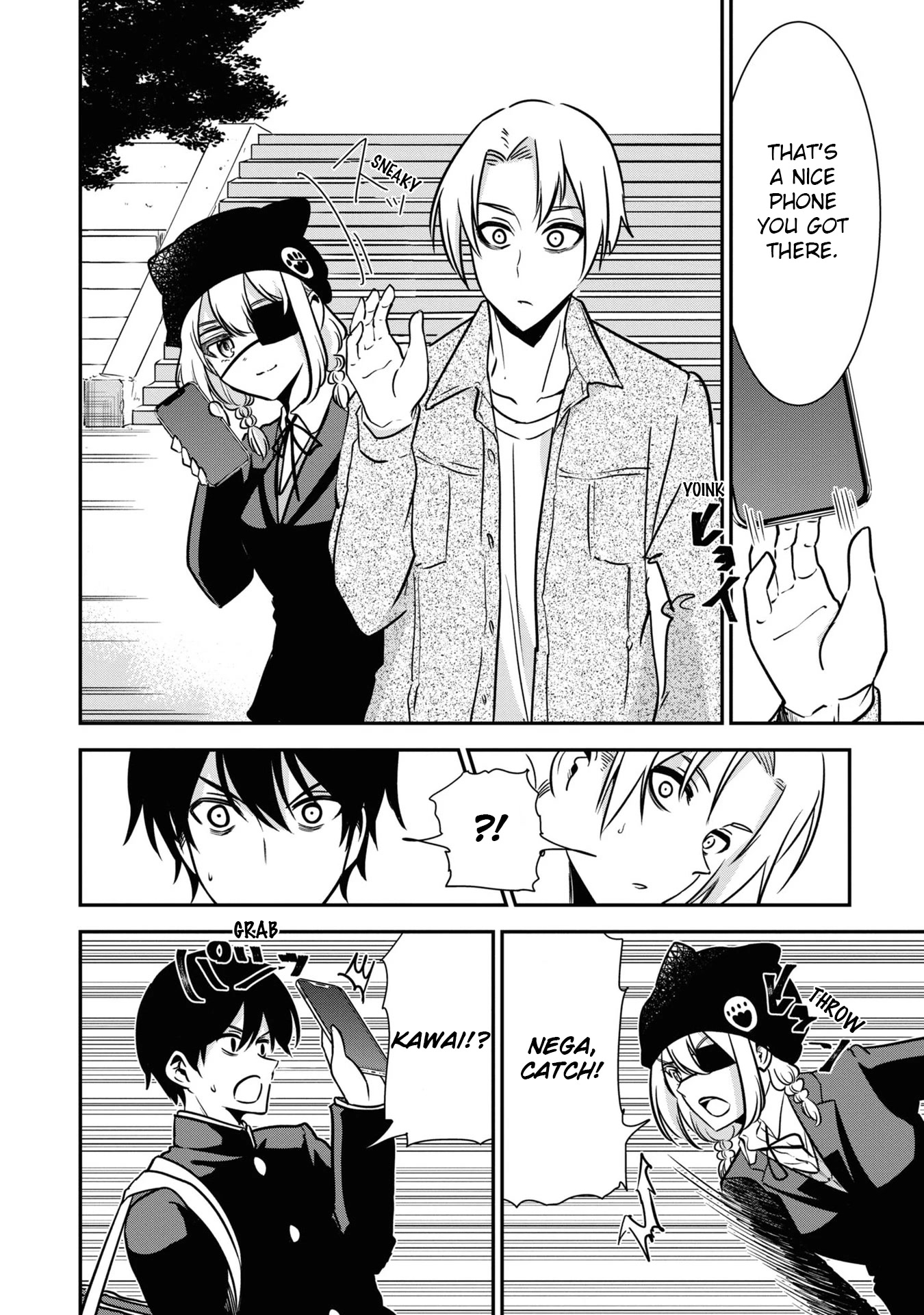 Nega-kun and Posi-chan Chapter 52 page 4 - Chapter 52: A Friend