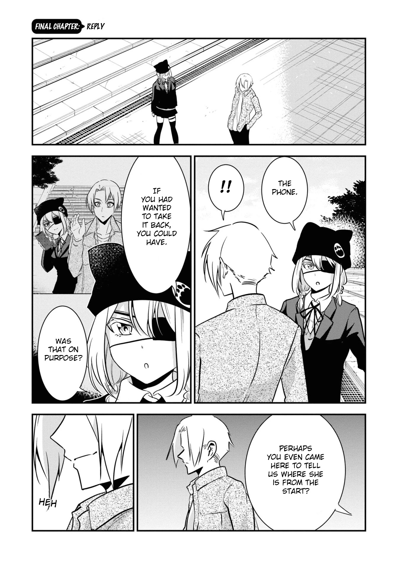 Nega-kun and Posi-chan Chapter 53 page 1 - Chapter 53: Reply [END]