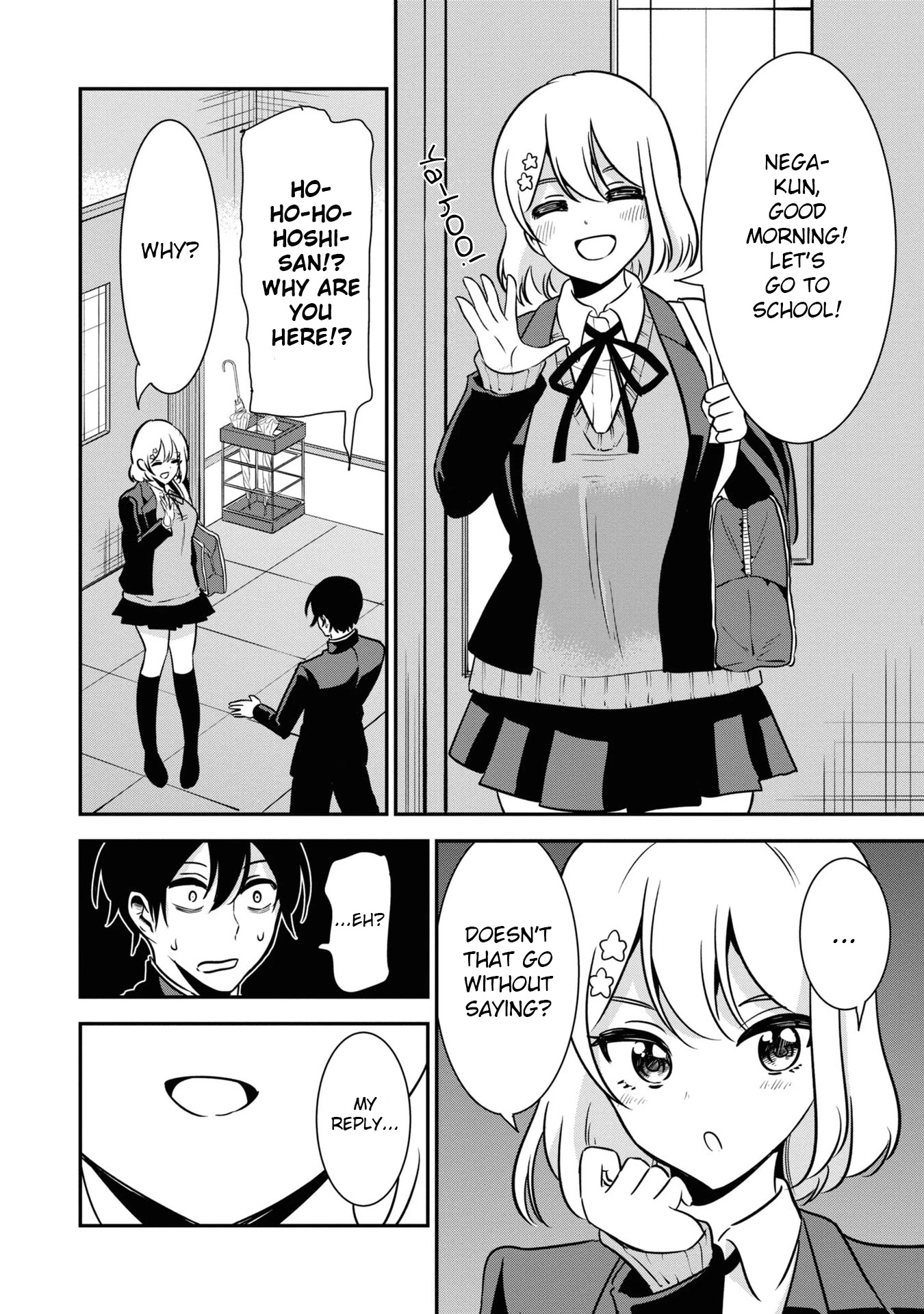 Nega-kun and Posi-chan Chapter 53 page 14 - Chapter 53: Reply [END]