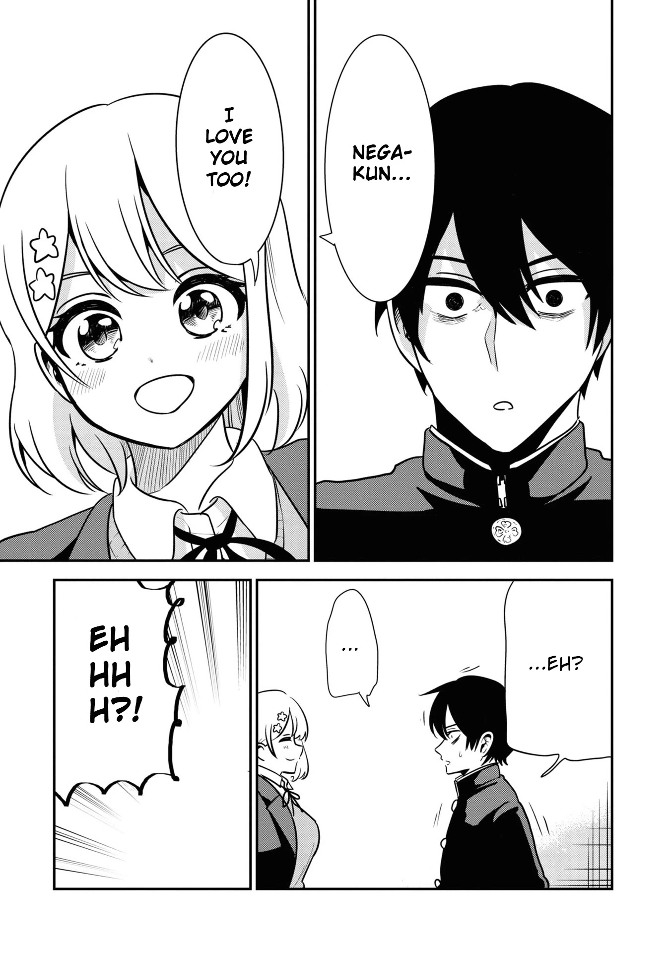 Nega-kun and Posi-chan Chapter 53 page 15 - Chapter 53: Reply [END]